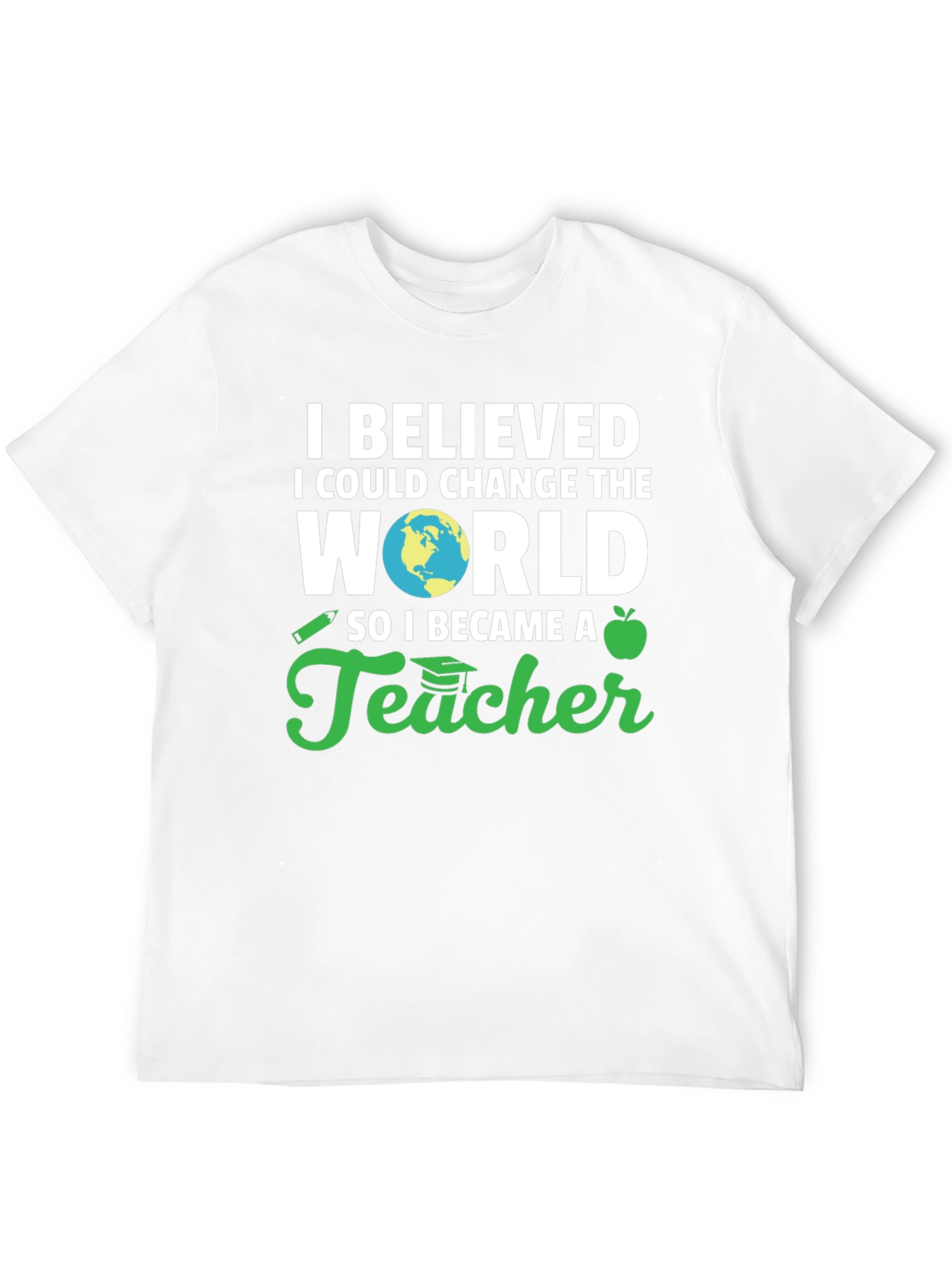 Camiseta Negra Inspiradora para Maestros