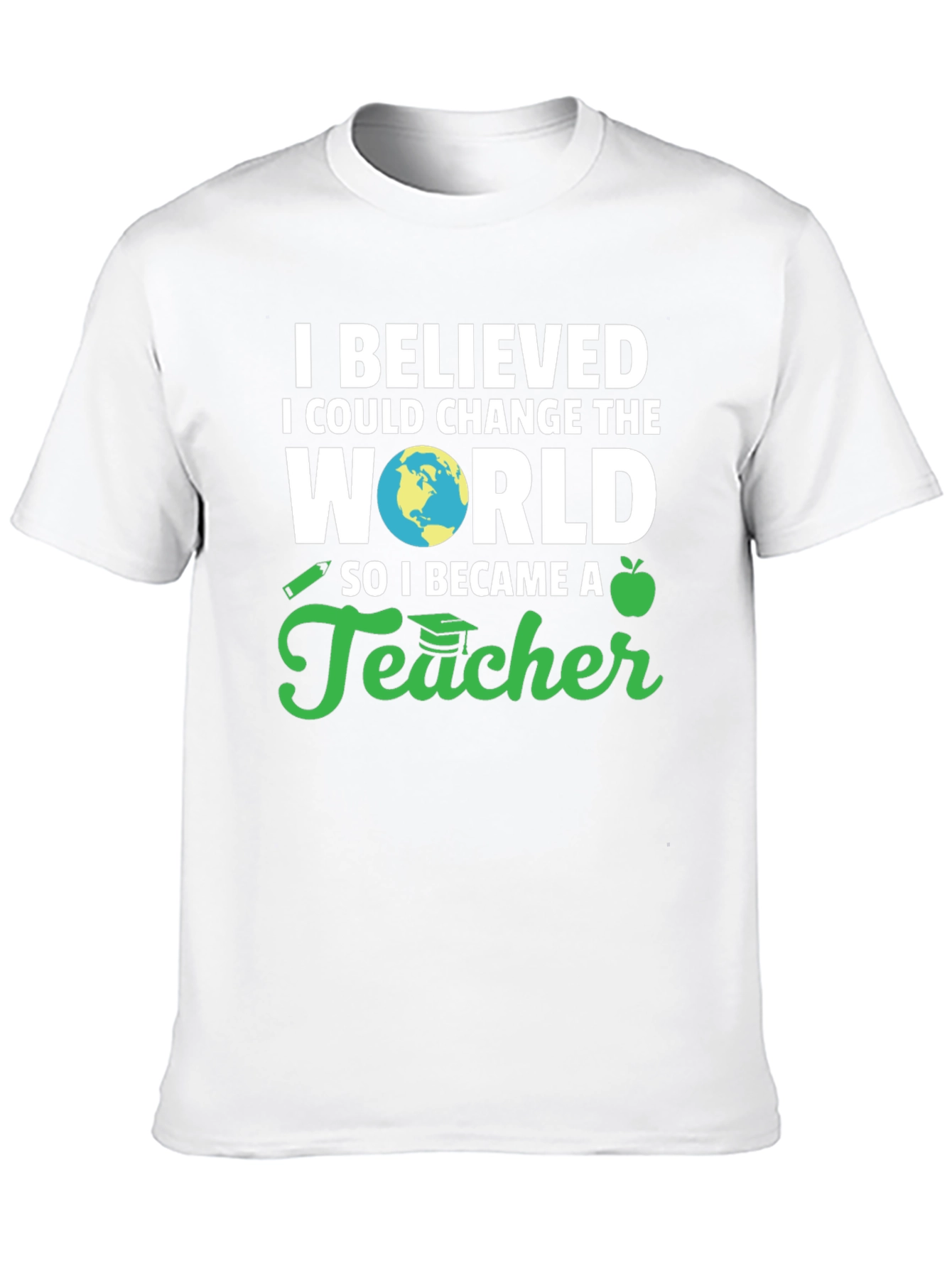 Camiseta Negra Inspiradora para Maestros