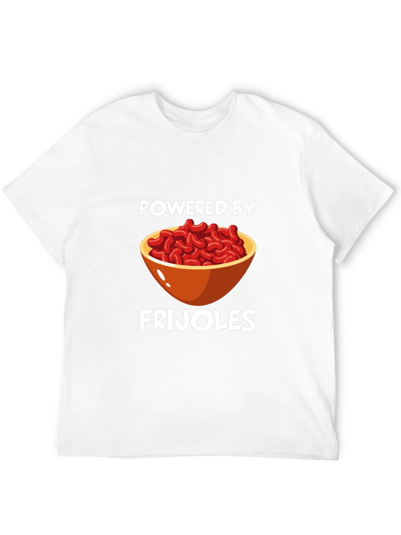 Camiseta Negra: ¡Energía de Frijoles!