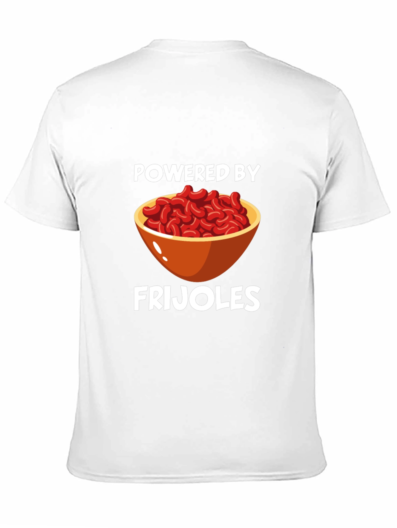 Camiseta Negra: ¡Energía de Frijoles!