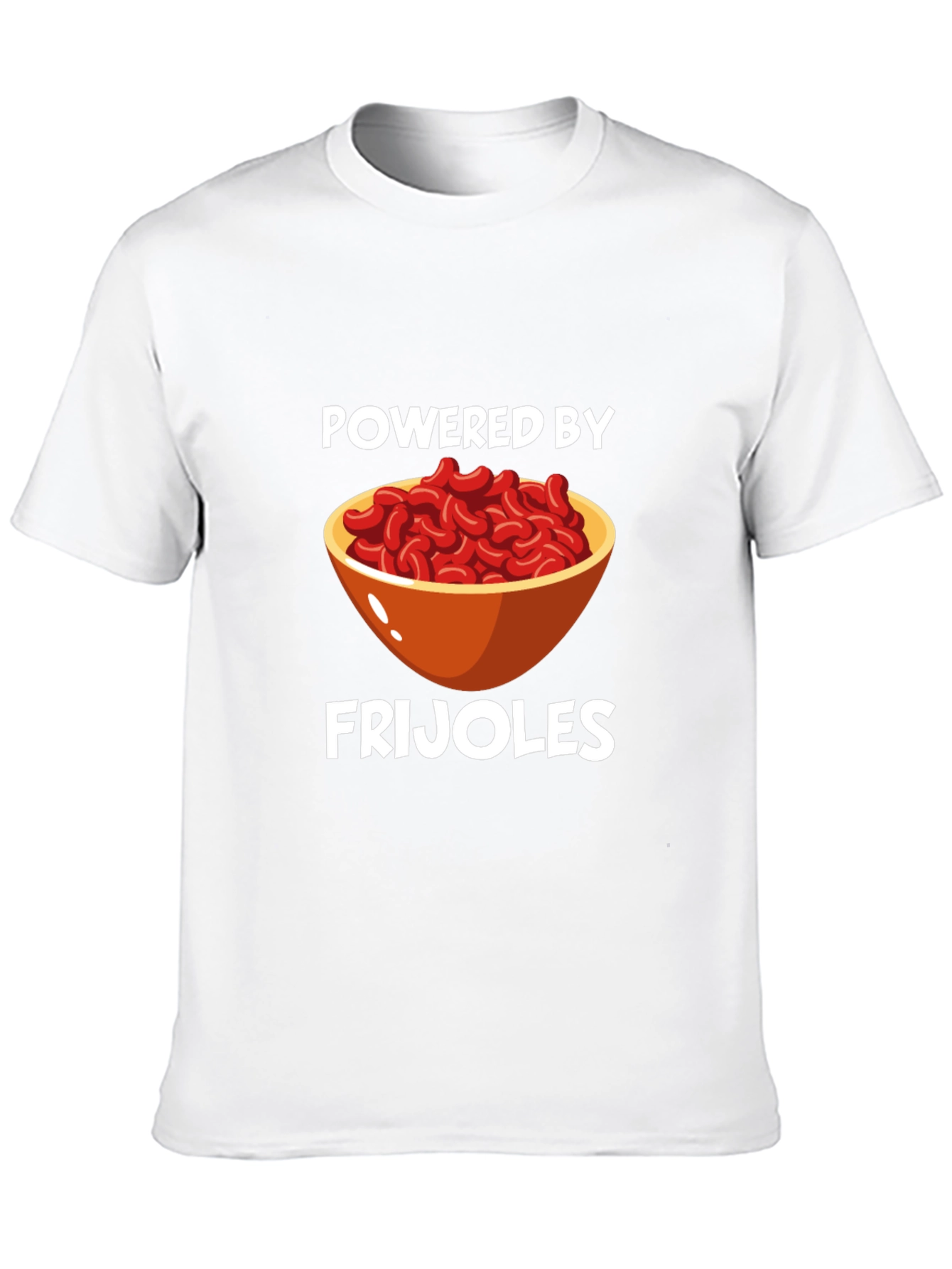 Camiseta Negra: ¡Energía de Frijoles!