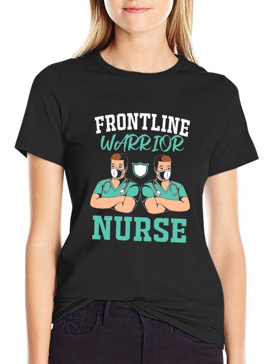 Camiseta Frontline Warrior Nurse