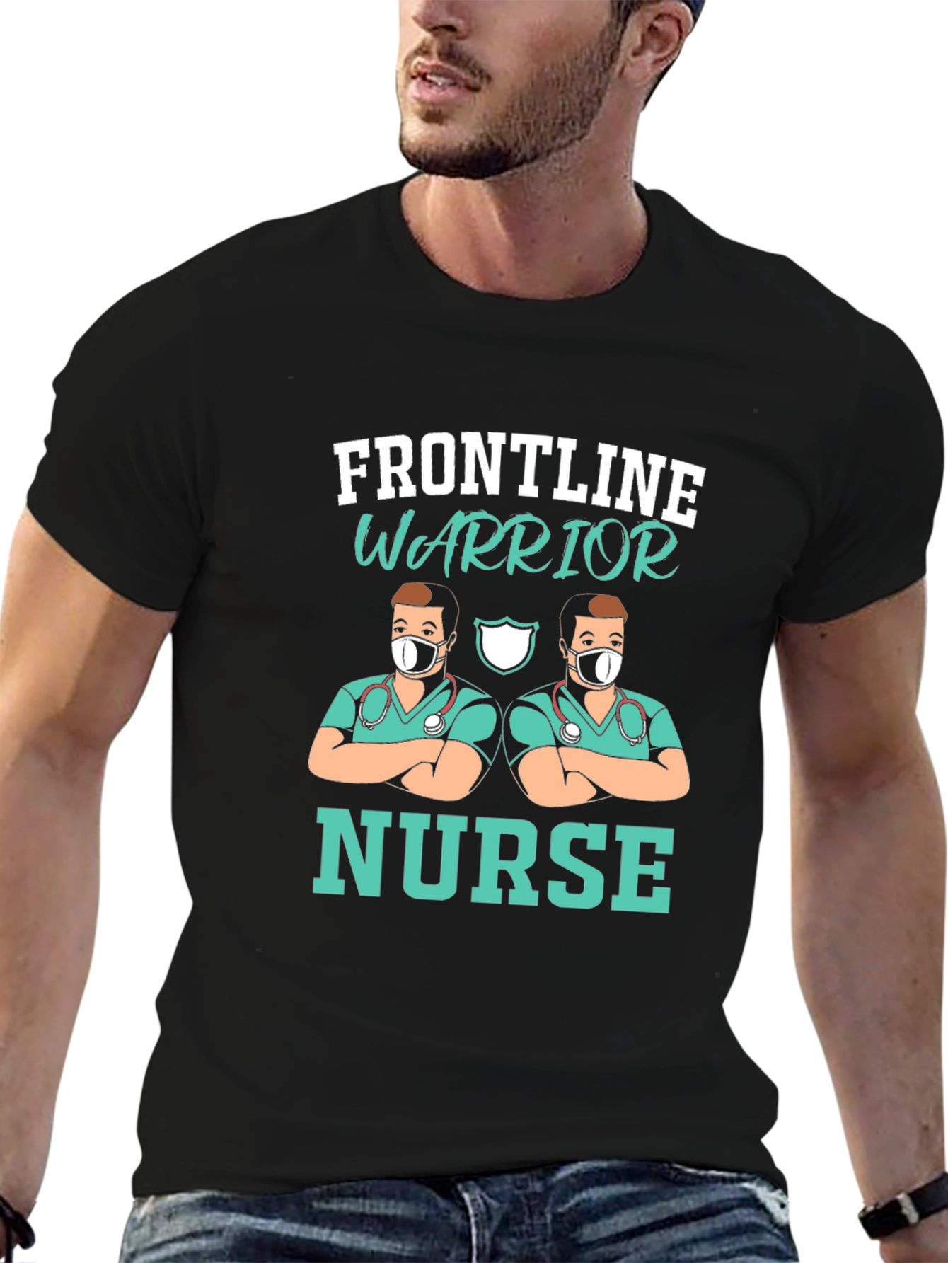 Camiseta Frontline Warrior Nurse