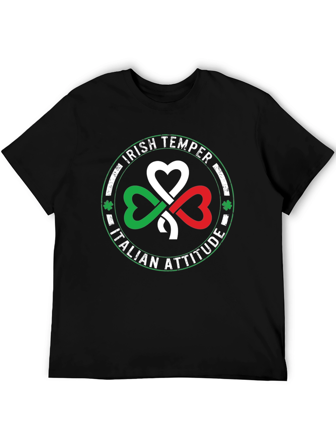 Camiseta Temperamento Irlandés Actitud Italiana