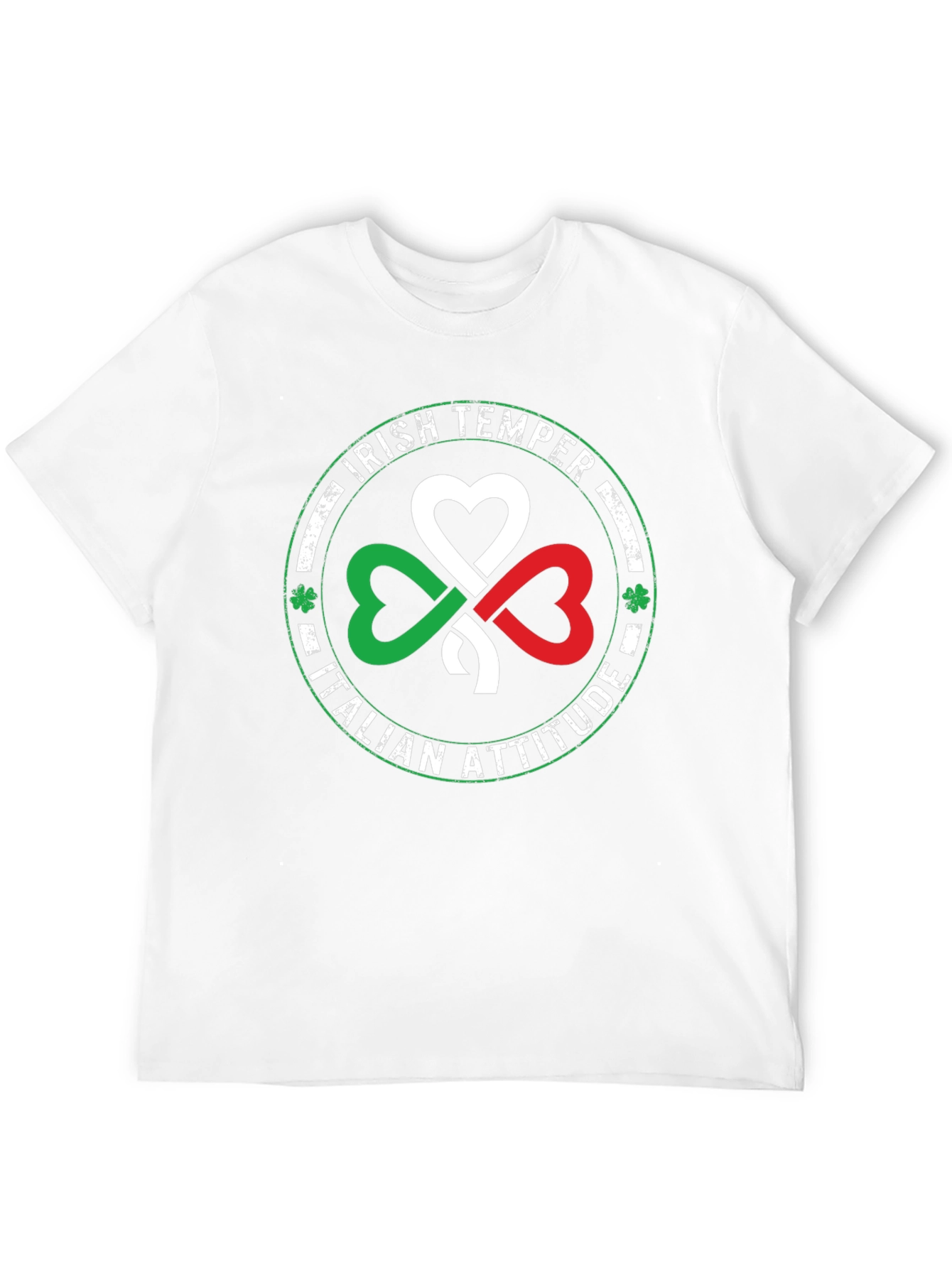Camiseta Temperamento Irlandés Actitud Italiana