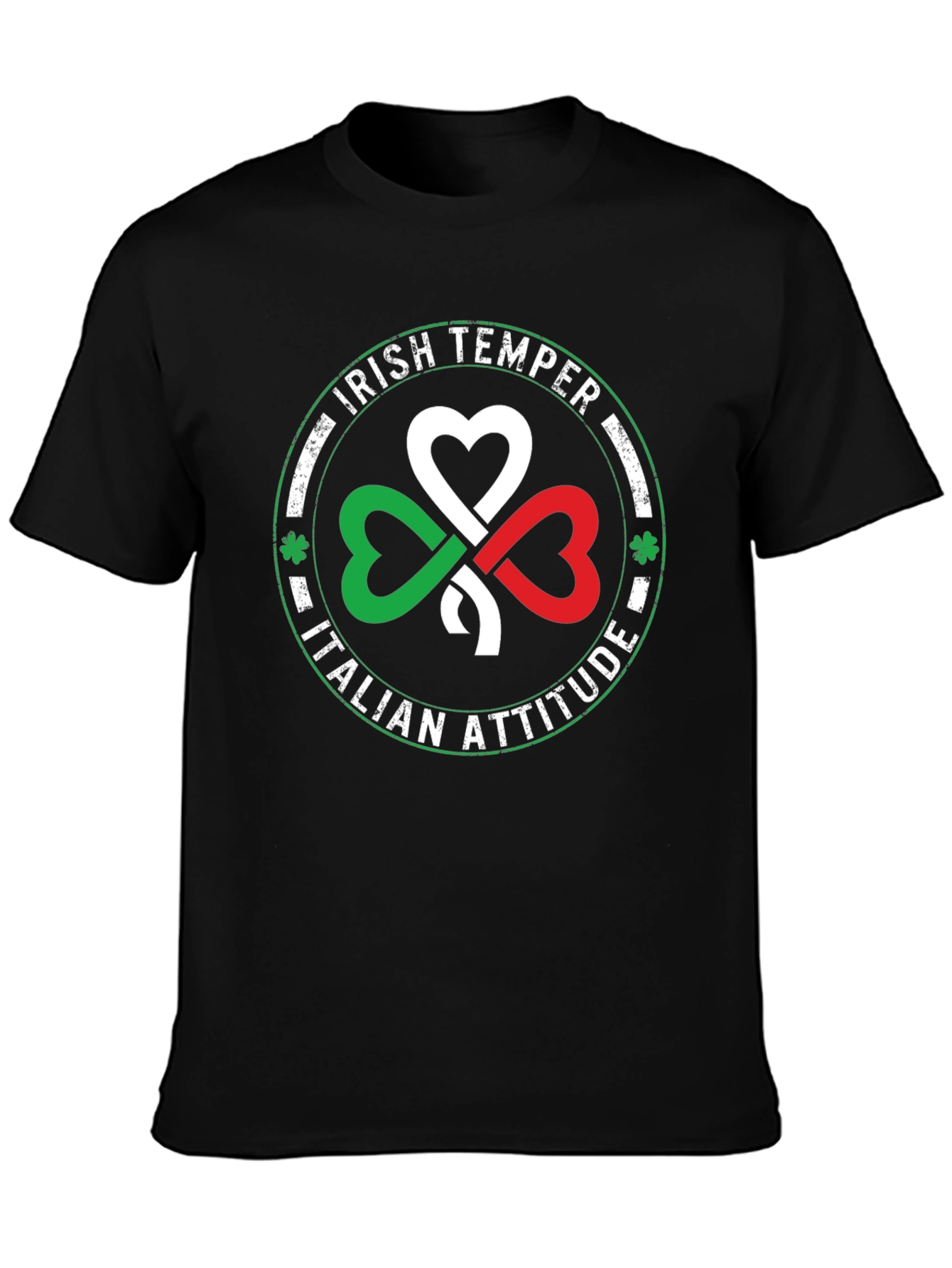Camiseta Temperamento Irlandés Actitud Italiana