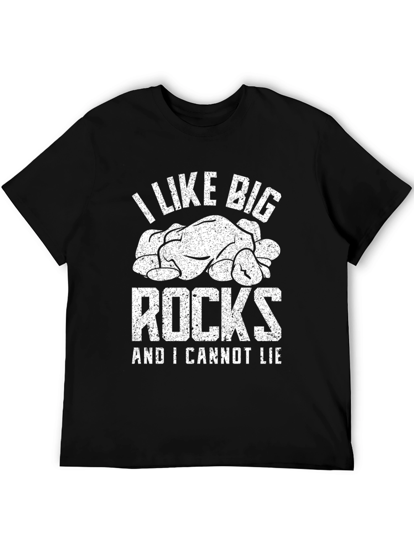 Camiseta Negra I Like Big Rocks