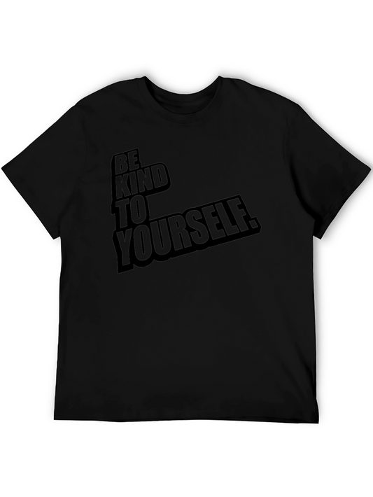 Camiseta Negra con Mensaje Motivacional