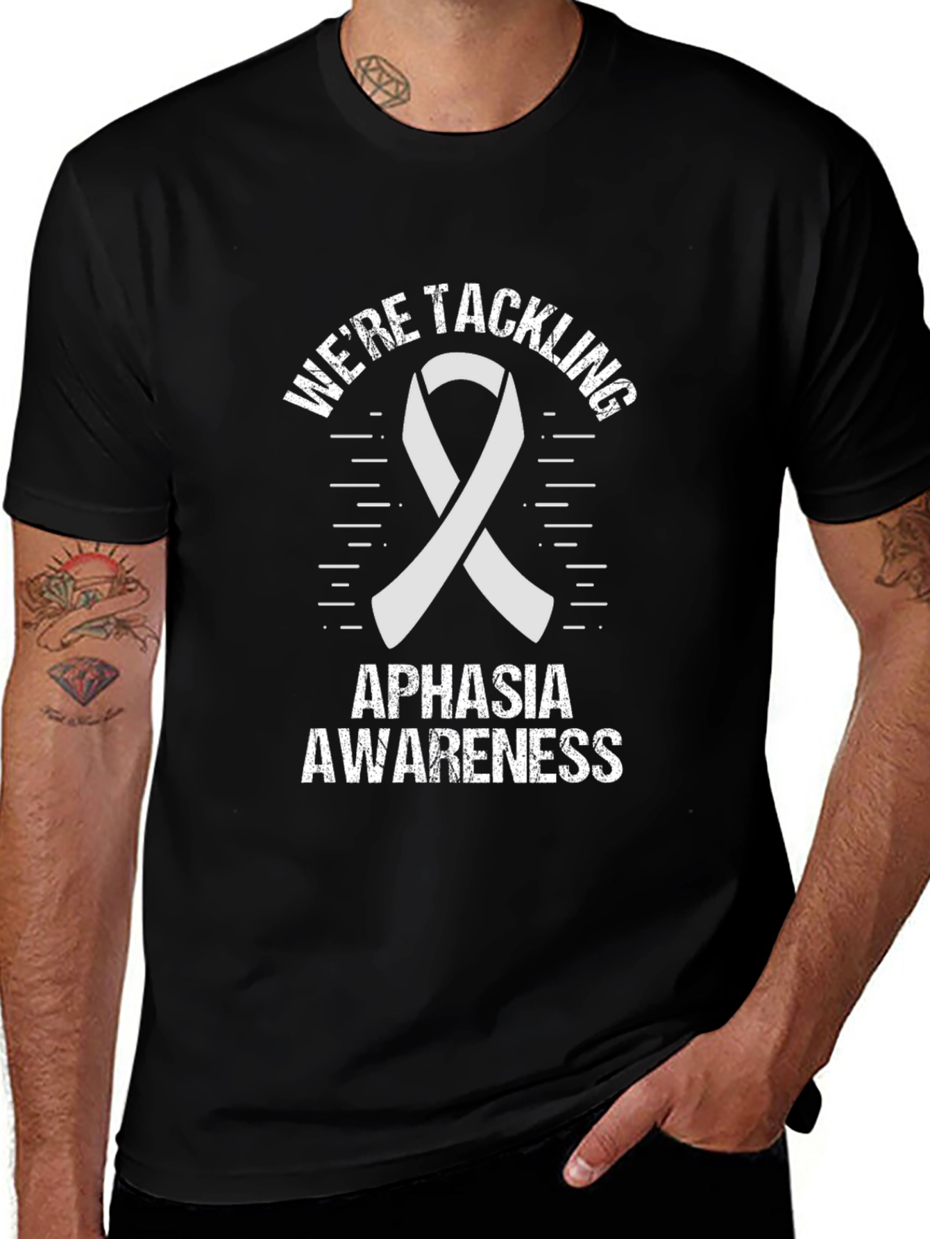 Camiseta Conciencia Afasia: Estamos Abordando