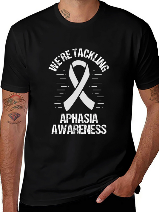 Camiseta Conciencia Afasia: Estamos Abordando