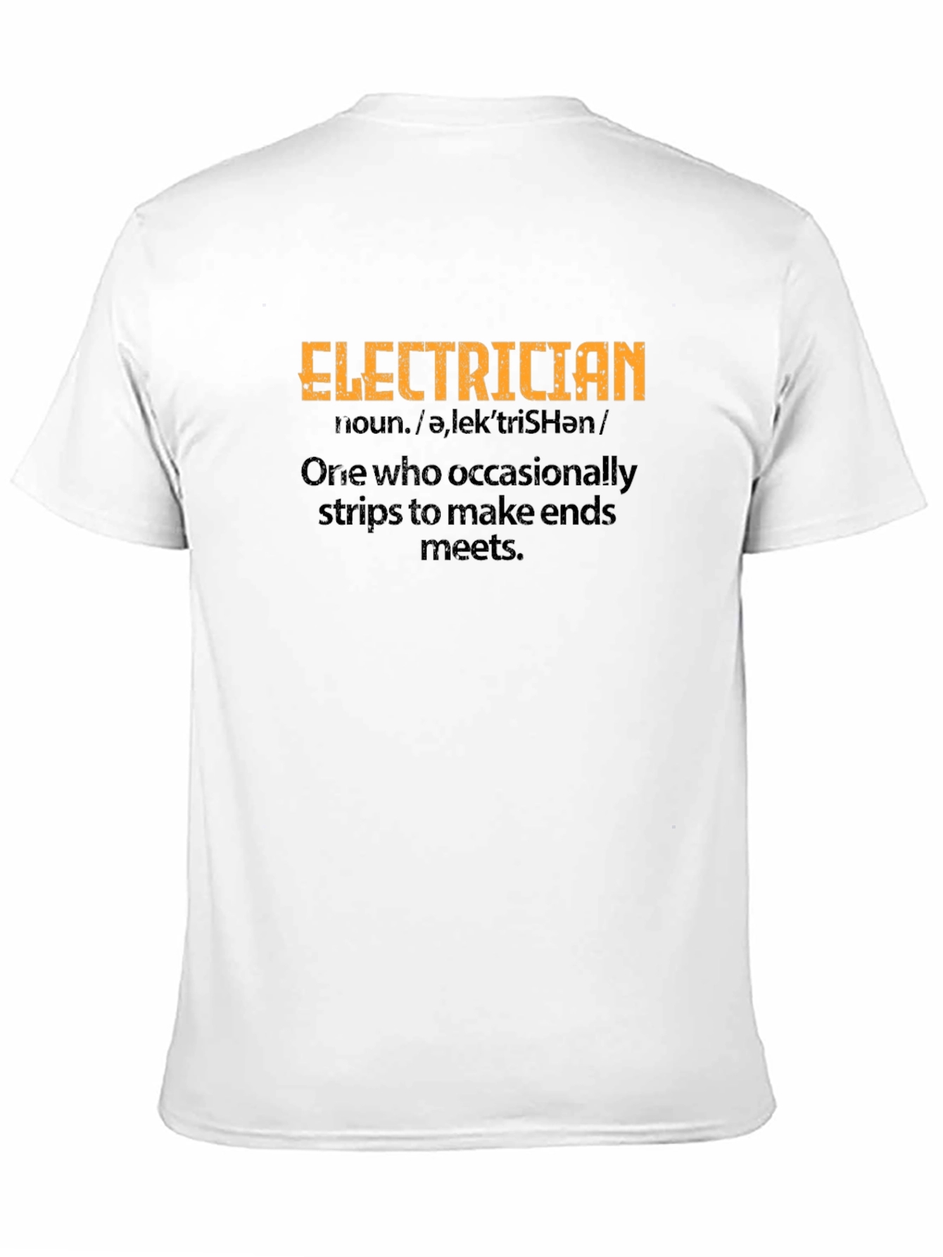 Camiseta de Electricista: Definición Divertida