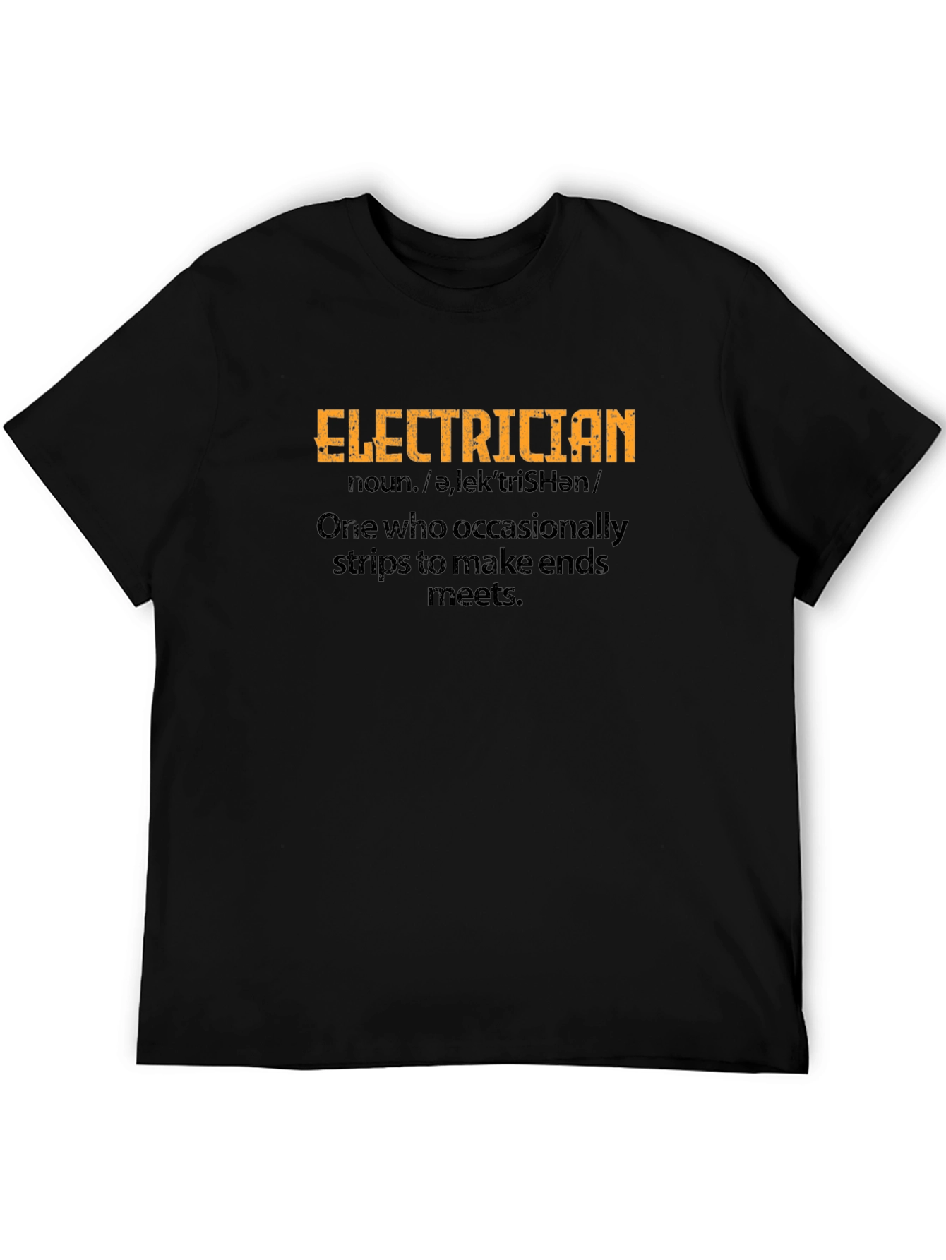 Camiseta de Electricista: Definición Divertida