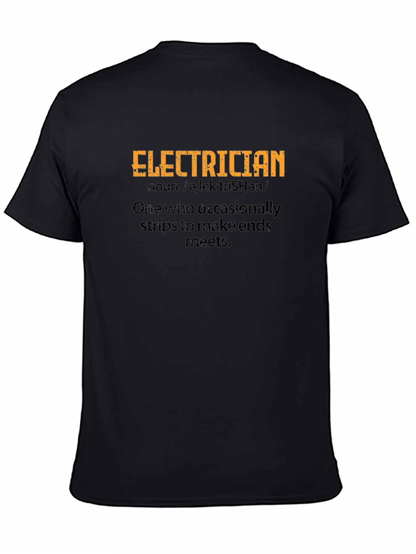 Camiseta de Electricista: Definición Divertida