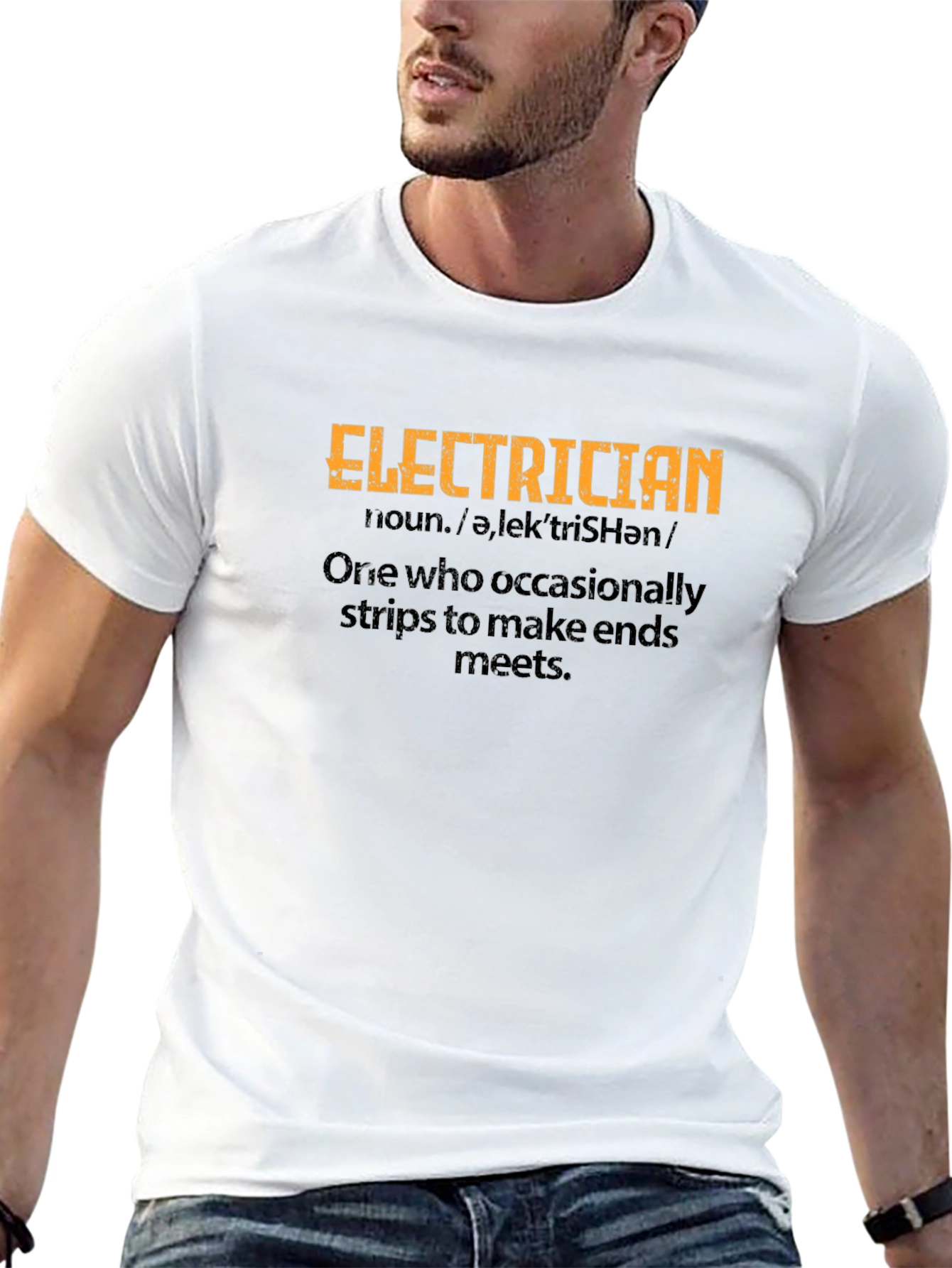 Camiseta de Electricista: Definición Divertida
