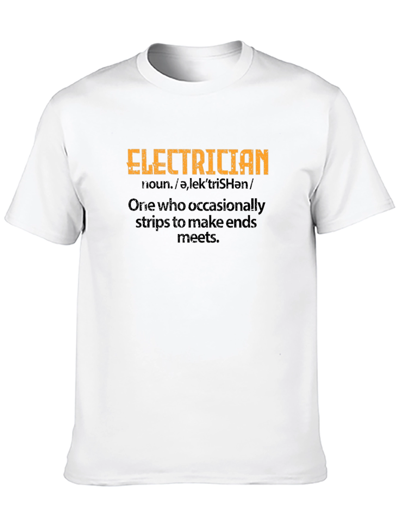Camiseta de Electricista: Definición Divertida