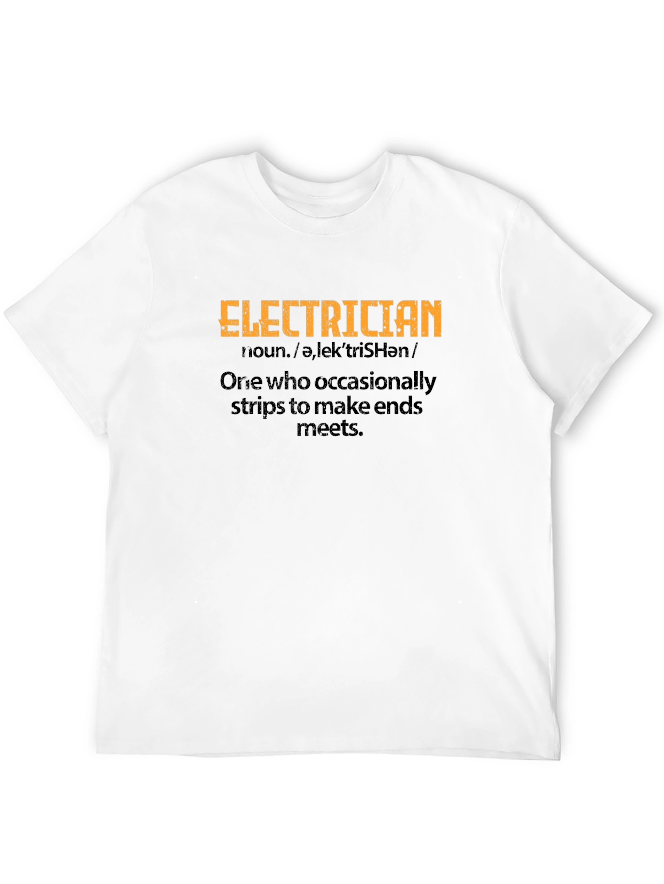 Camiseta de Electricista: Definición Divertida