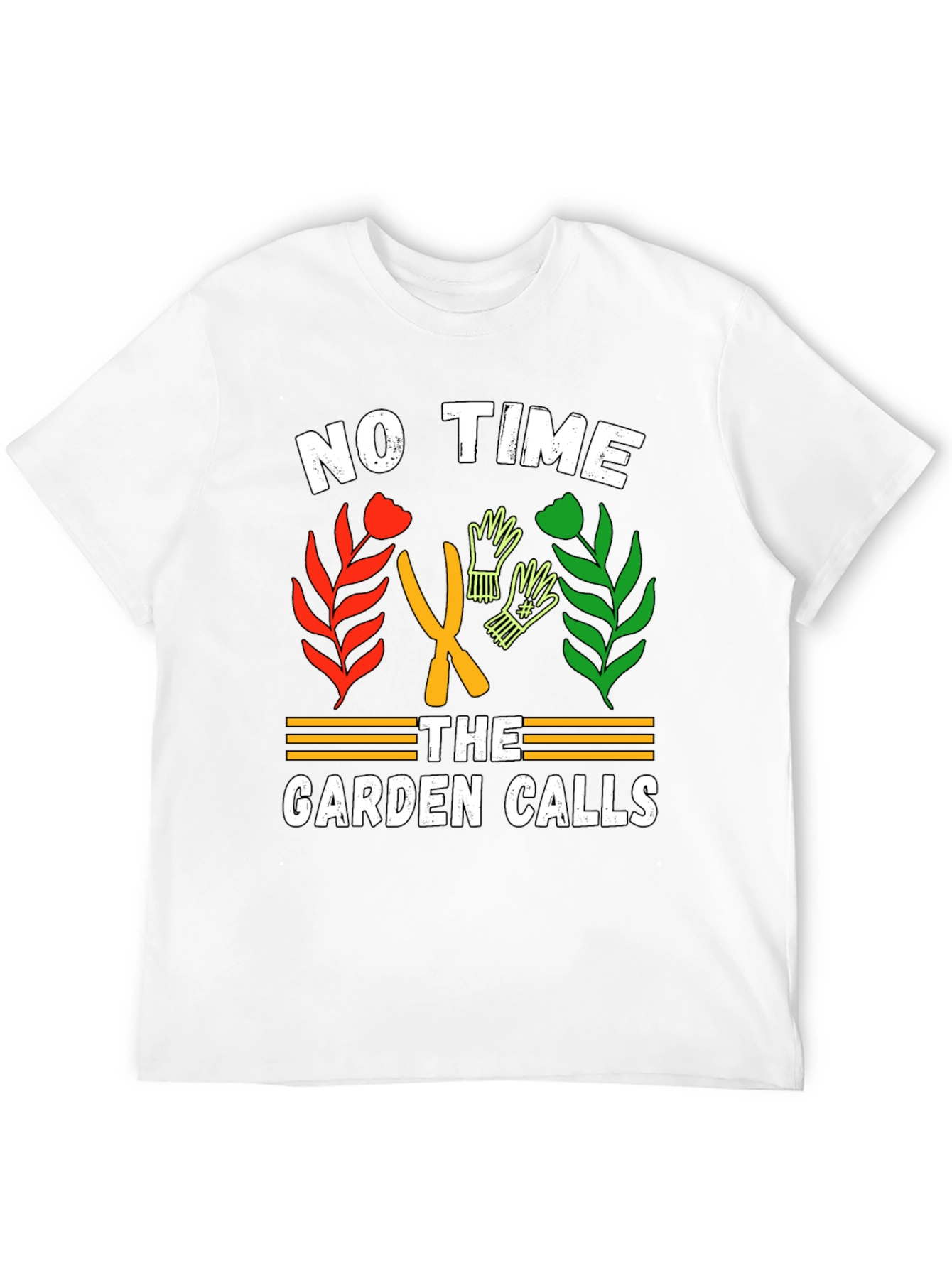 Camiseta Jardinero - No hay tiempo: El jardín llama