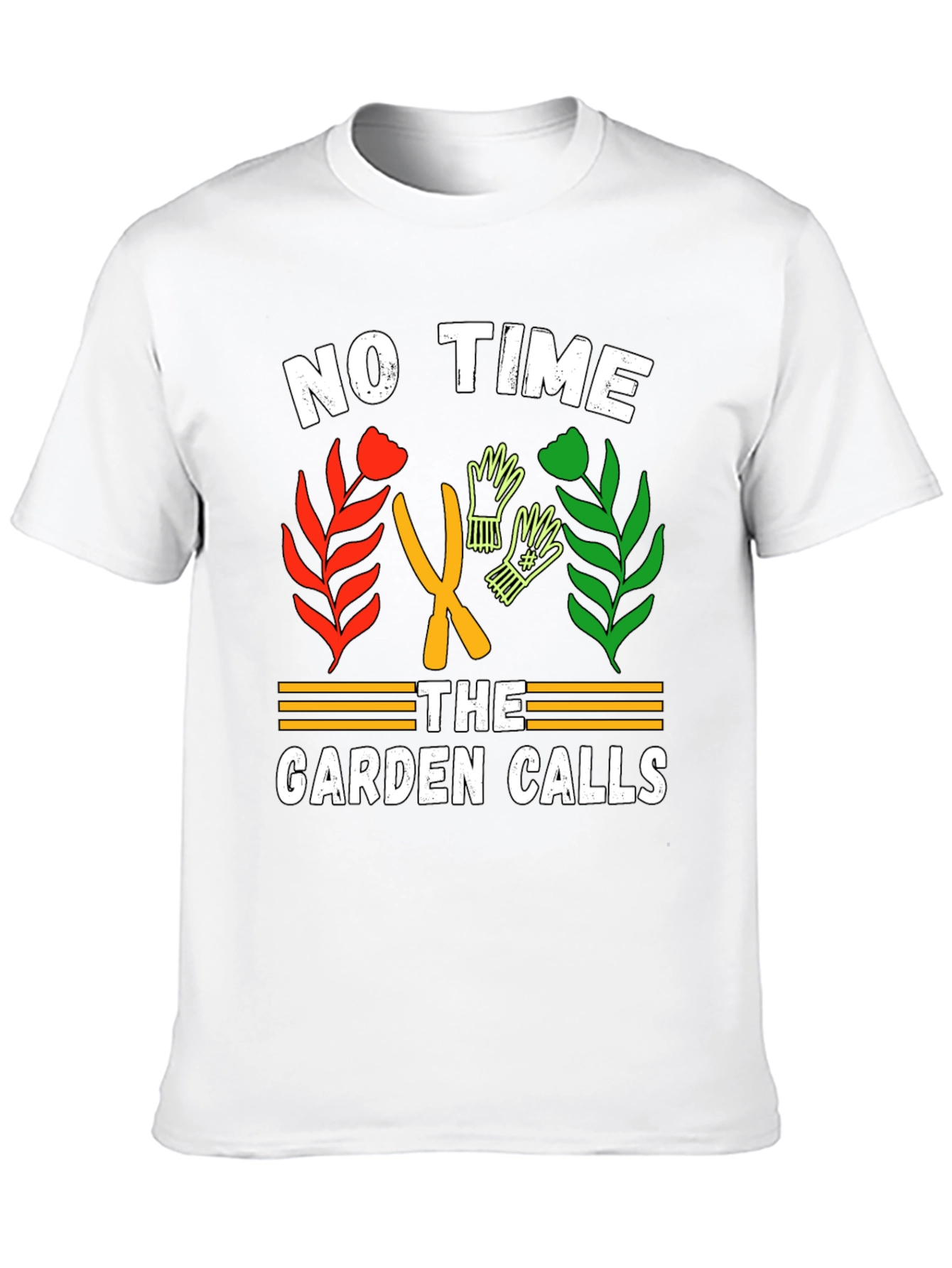 Camiseta Jardinero - No hay tiempo: El jardín llama