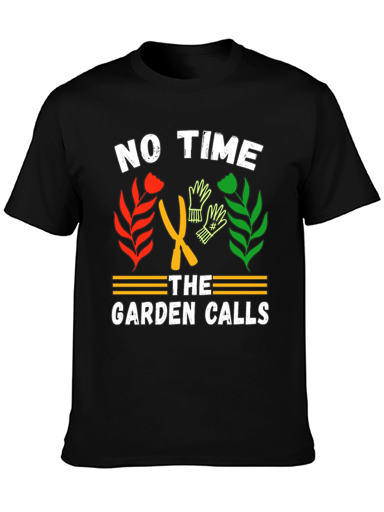Camiseta Jardinero - No hay tiempo: El jardín llama