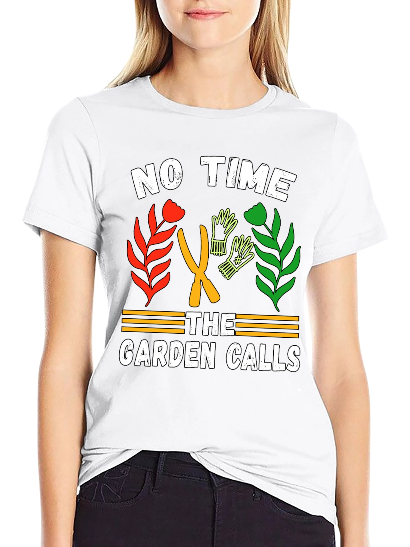 Camiseta Jardinero - No hay tiempo: El jardín llama