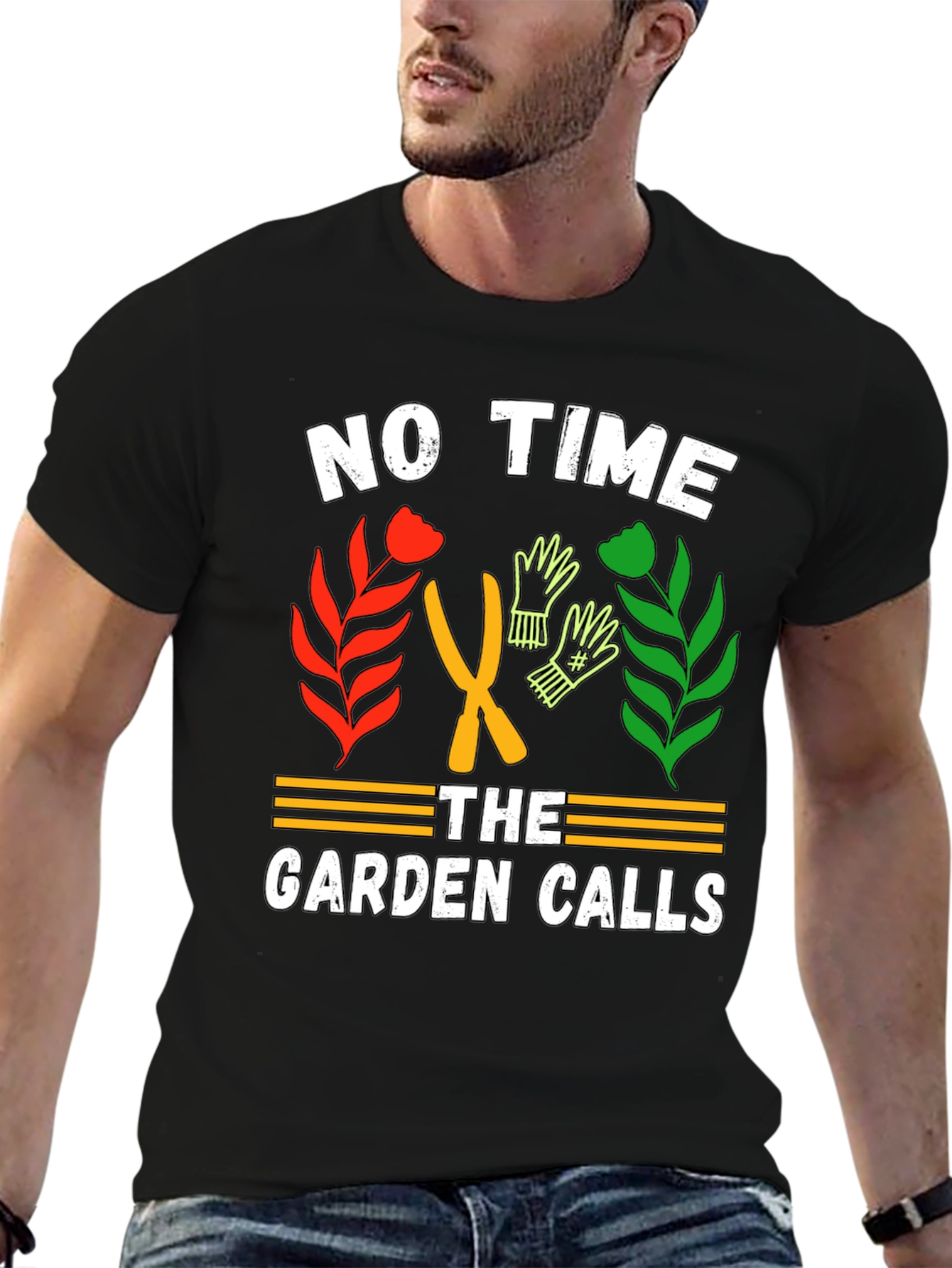 Camiseta Jardinero - No hay tiempo: El jardín llama