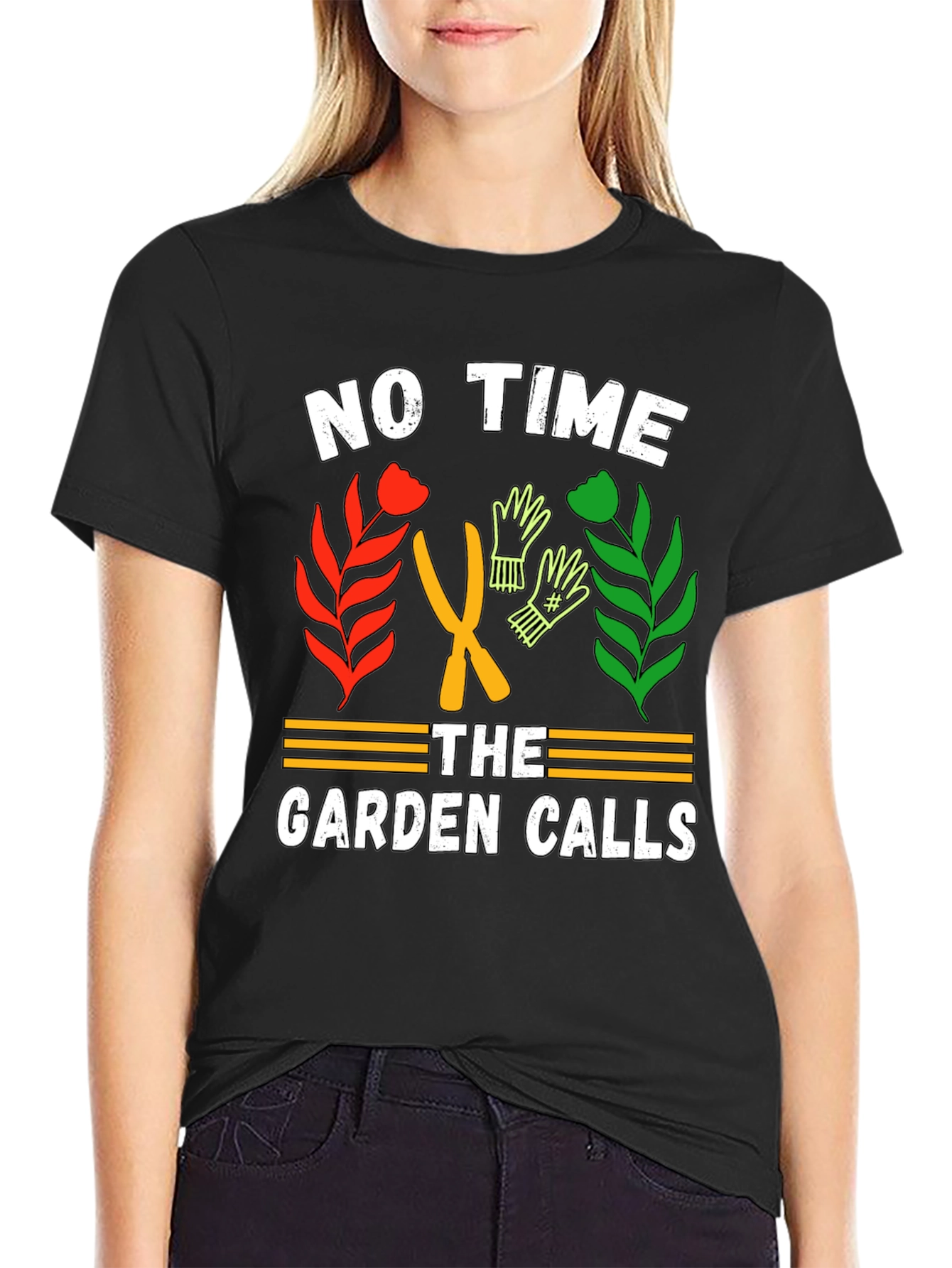 Camiseta Jardinero - No hay tiempo: El jardín llama