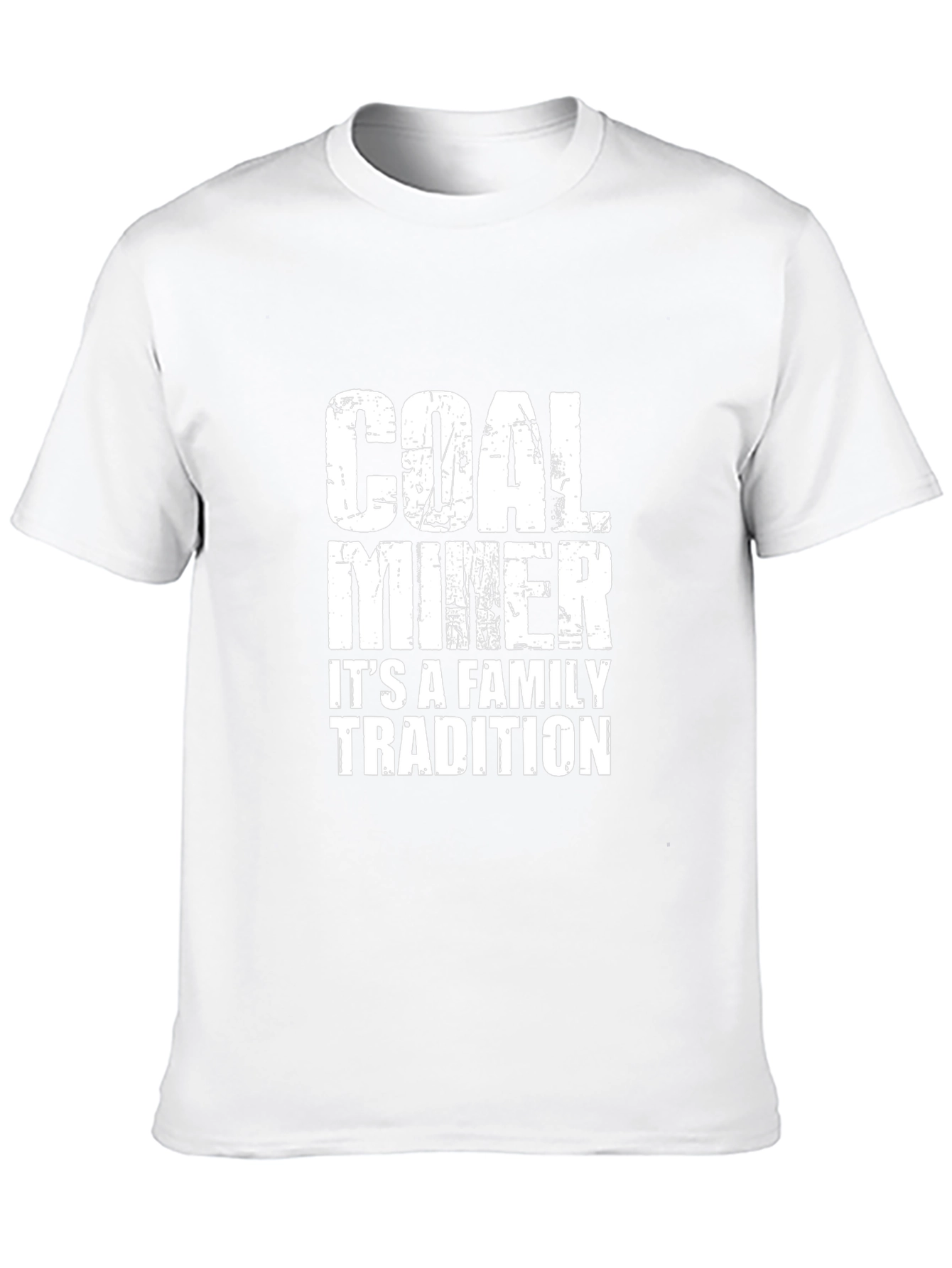 Camiseta Negra Coal Miner Family Tradition