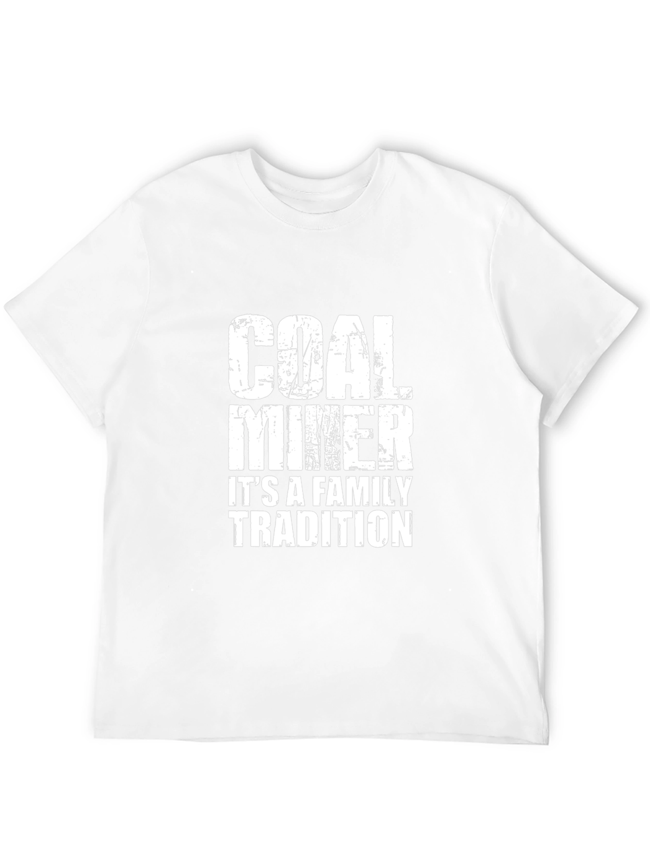 Camiseta Negra Coal Miner Family Tradition