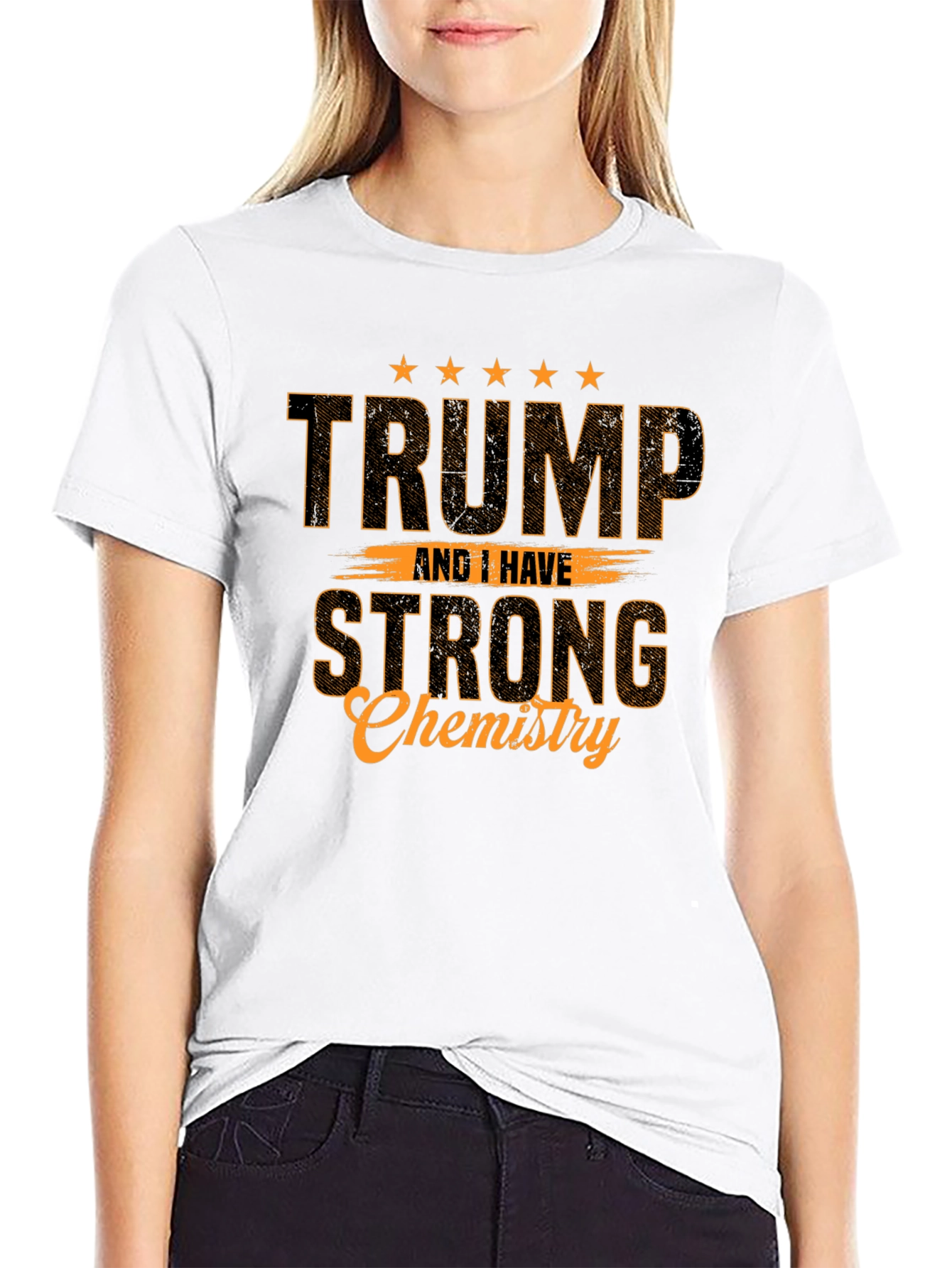Camiseta Trump: ¡Fuerte Química!