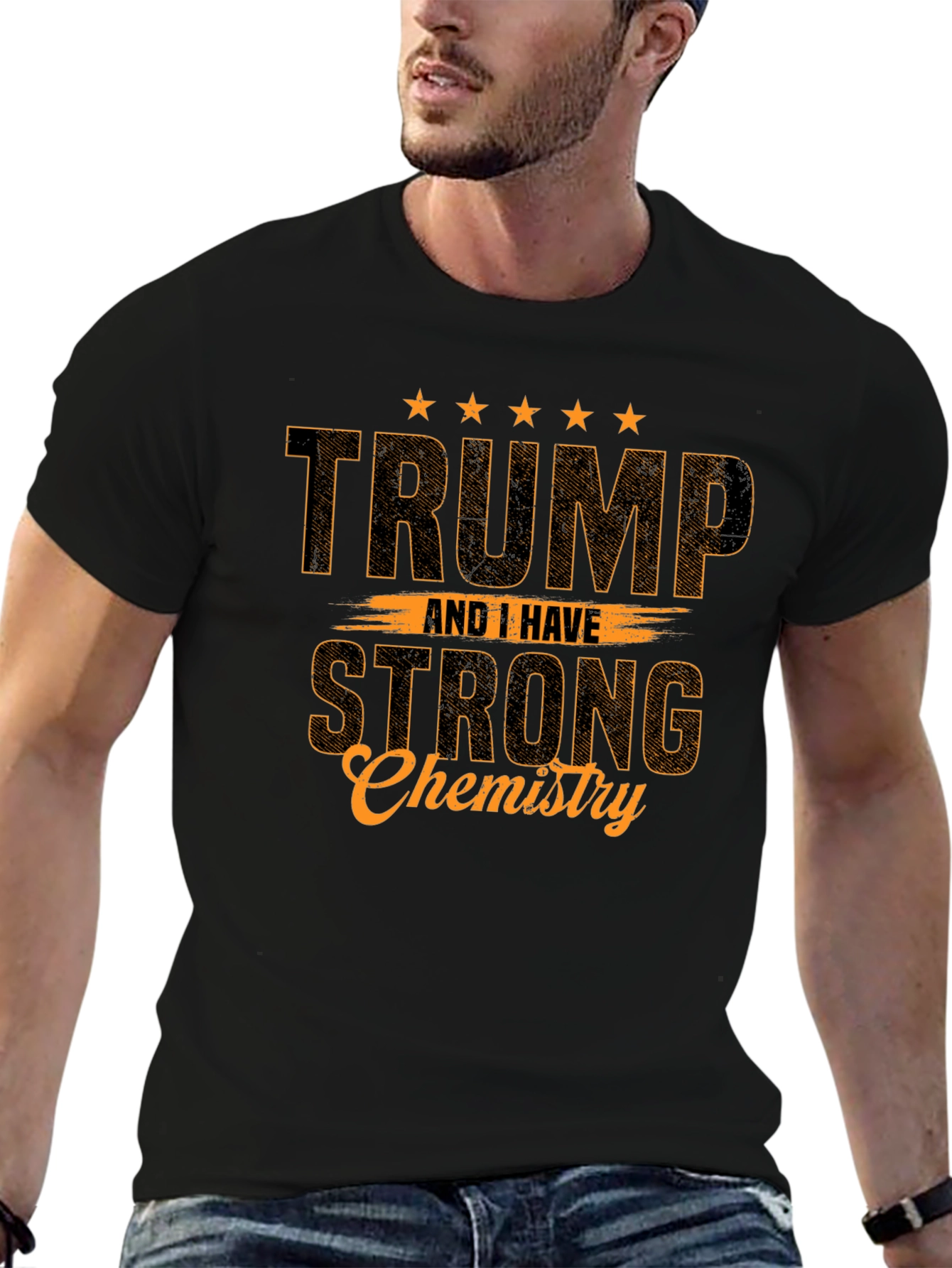 Camiseta Trump: ¡Fuerte Química!