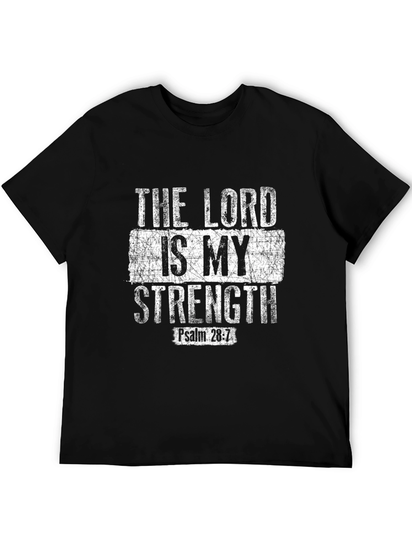 Camiseta Cristiana: El Señor es mi Fortaleza