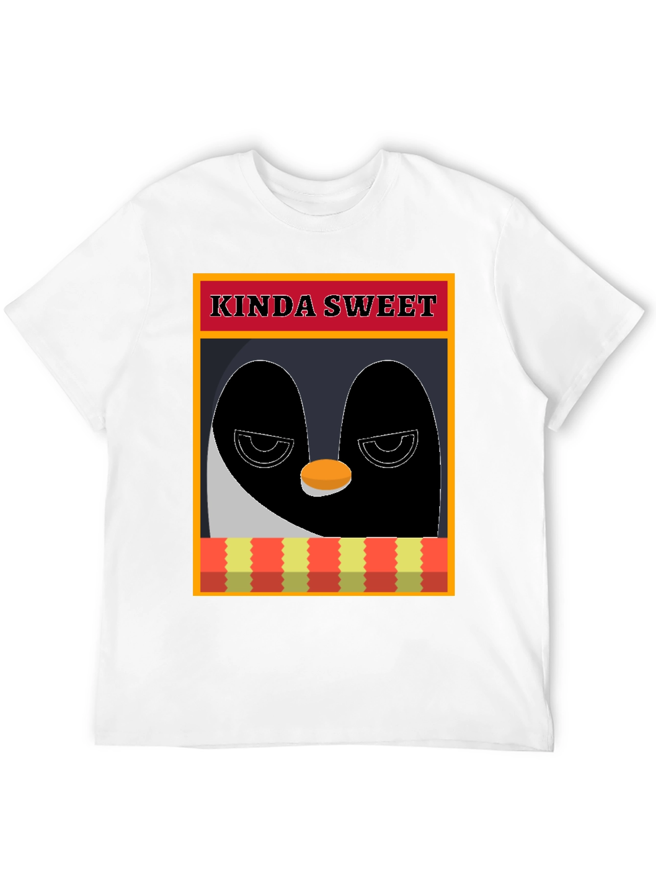 Camiseta Pingüino Kinda Sweet - Diseño Original