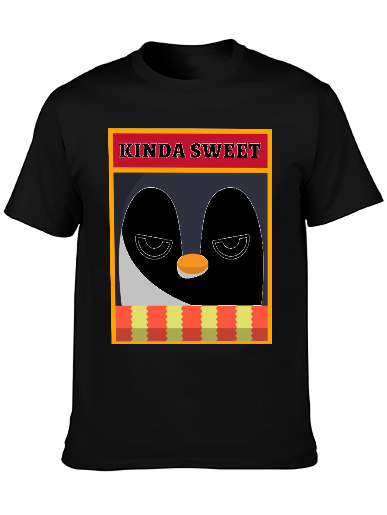 Camiseta Pingüino Kinda Sweet - Diseño Original