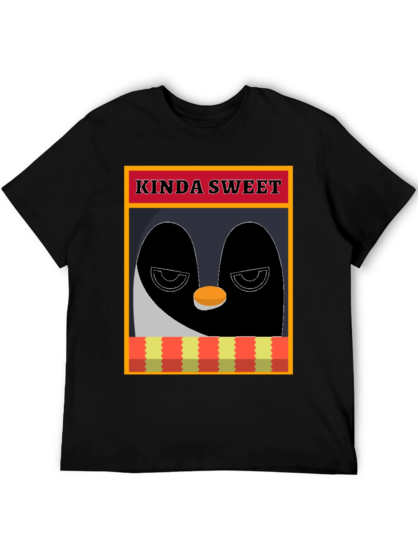Camiseta Pingüino Kinda Sweet - Diseño Original