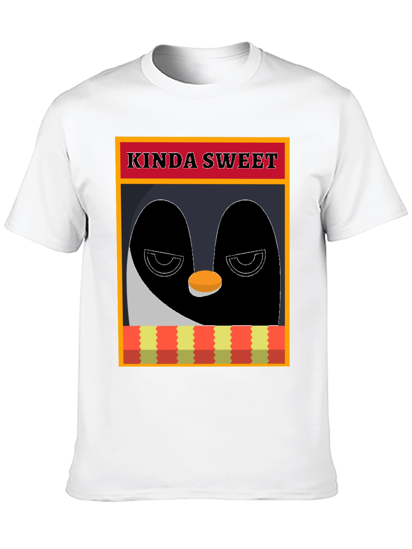 Camiseta Pingüino Kinda Sweet - Diseño Original