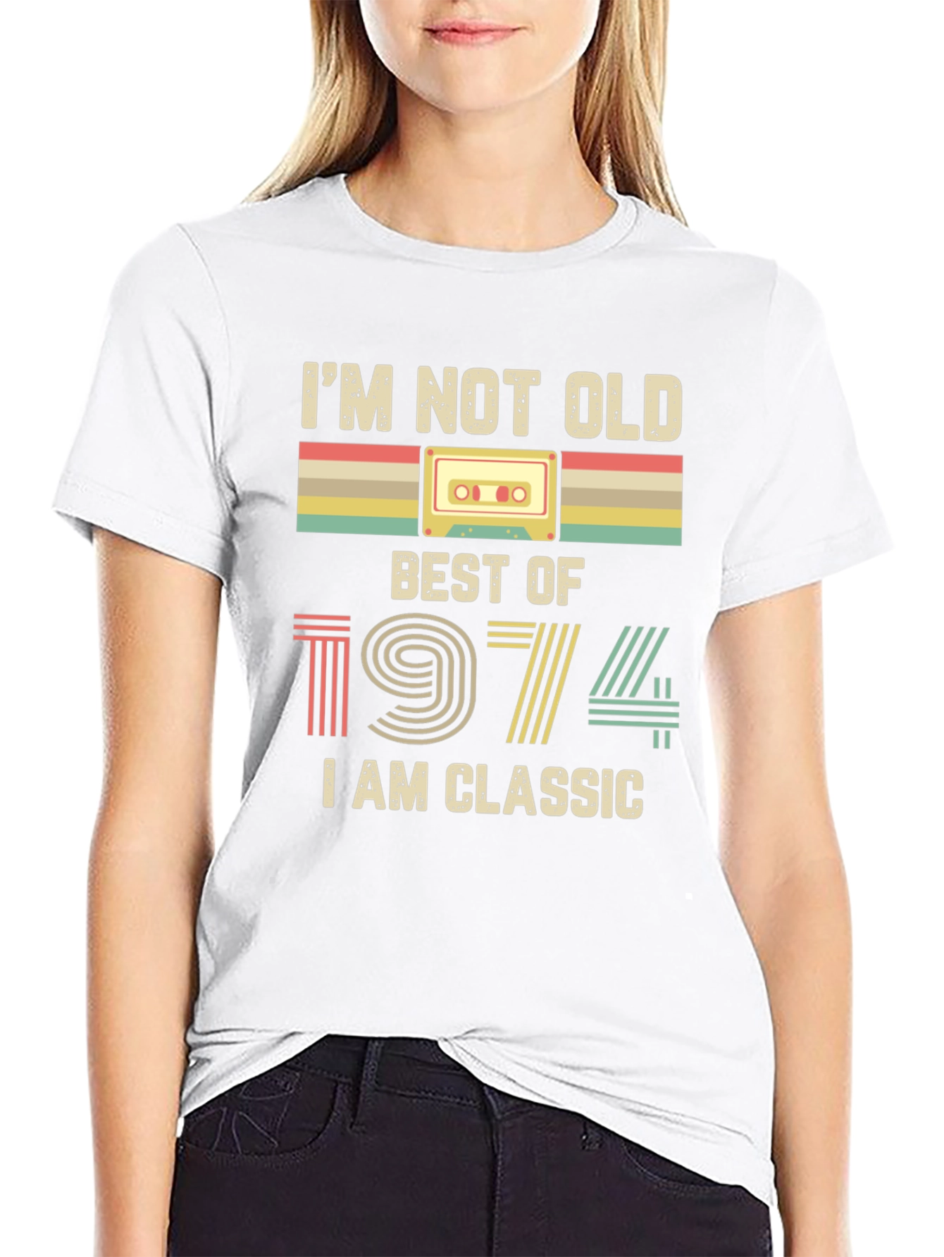 Camiseta Negra Retro Best of 1974