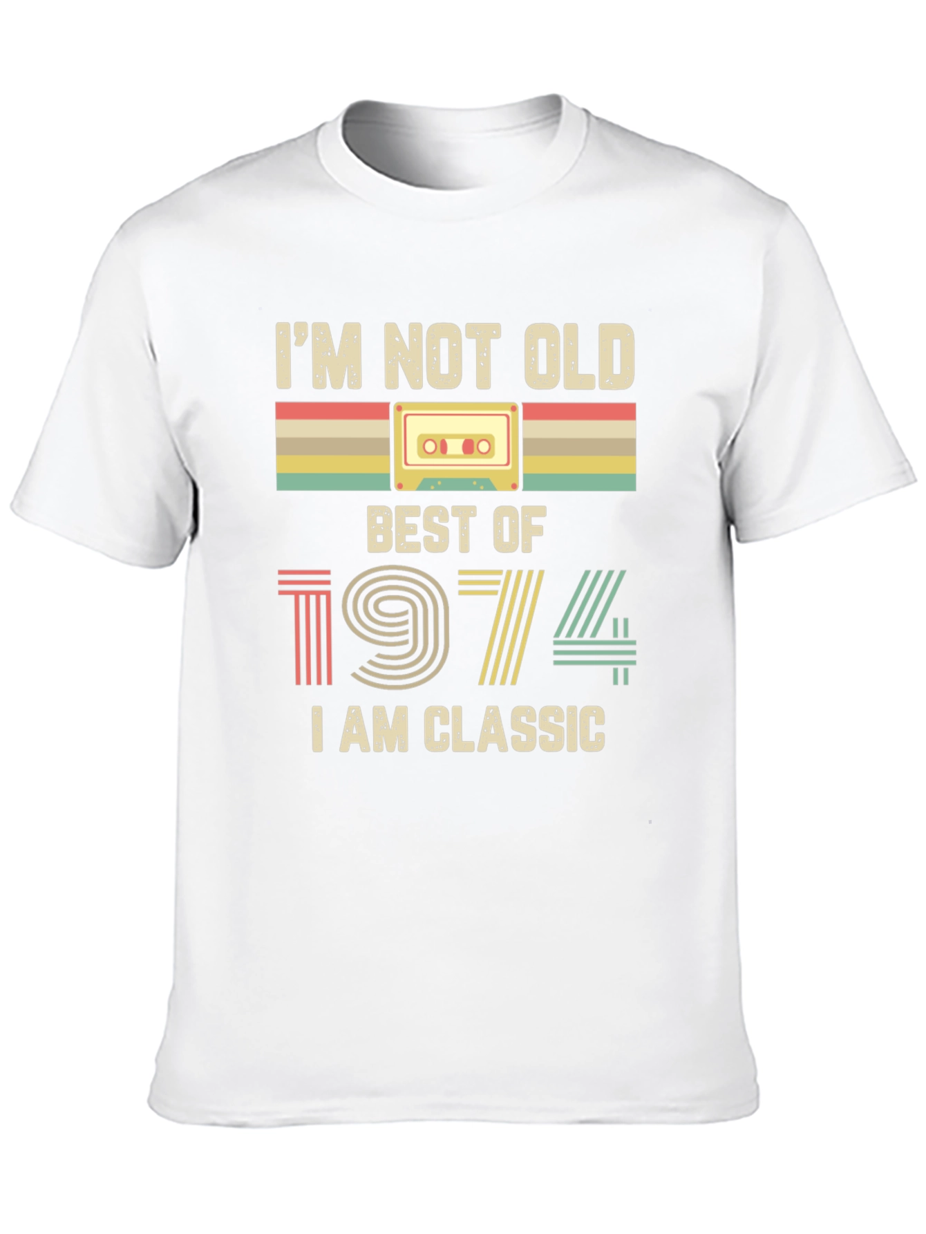 Camiseta Negra Retro Best of 1974