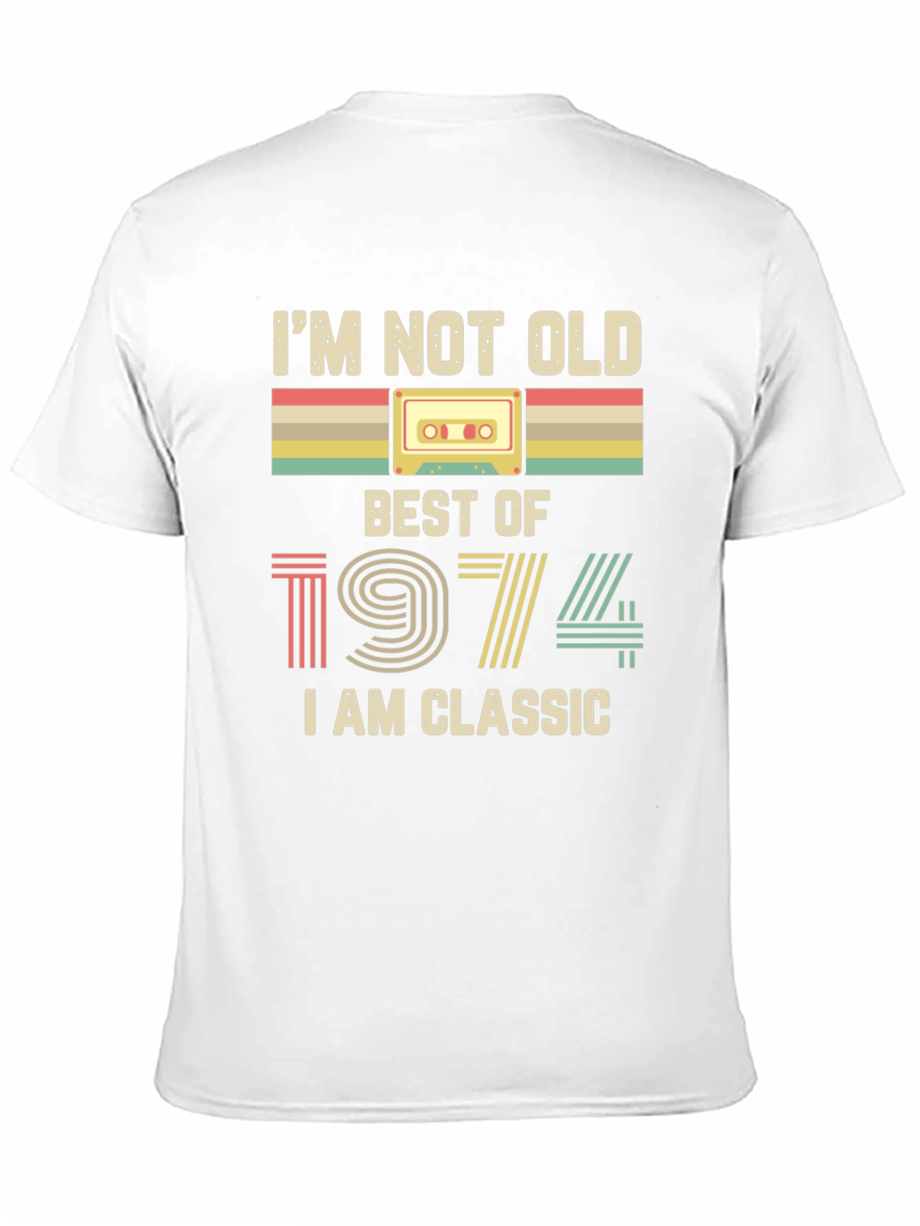 Camiseta Negra Retro Best of 1974