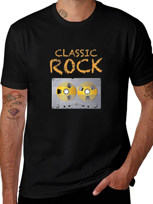Camiseta Rock Clásico Estilo Vintage