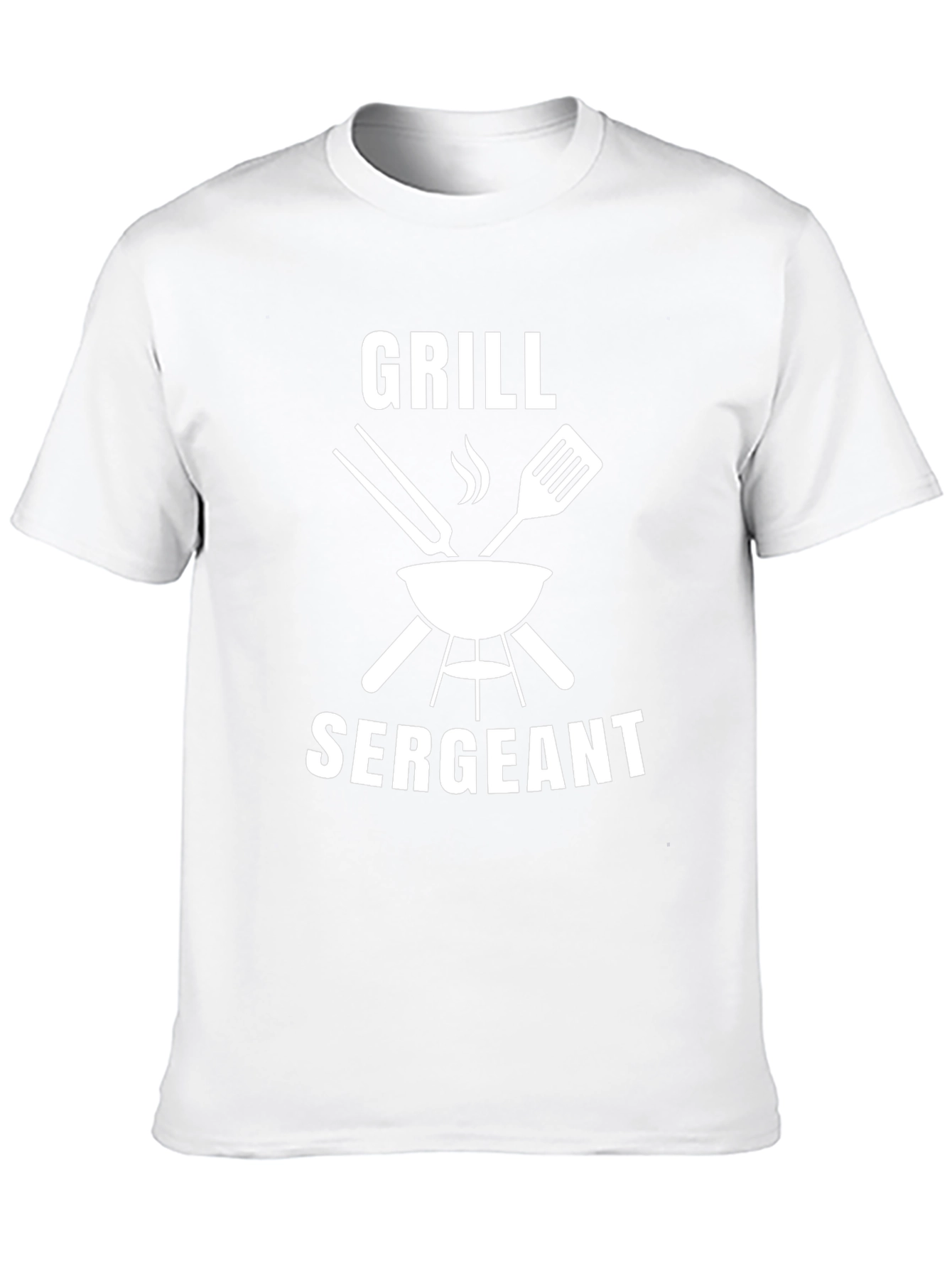 Camiseta Negra Grill Sergeant para Parrilleros Expertos