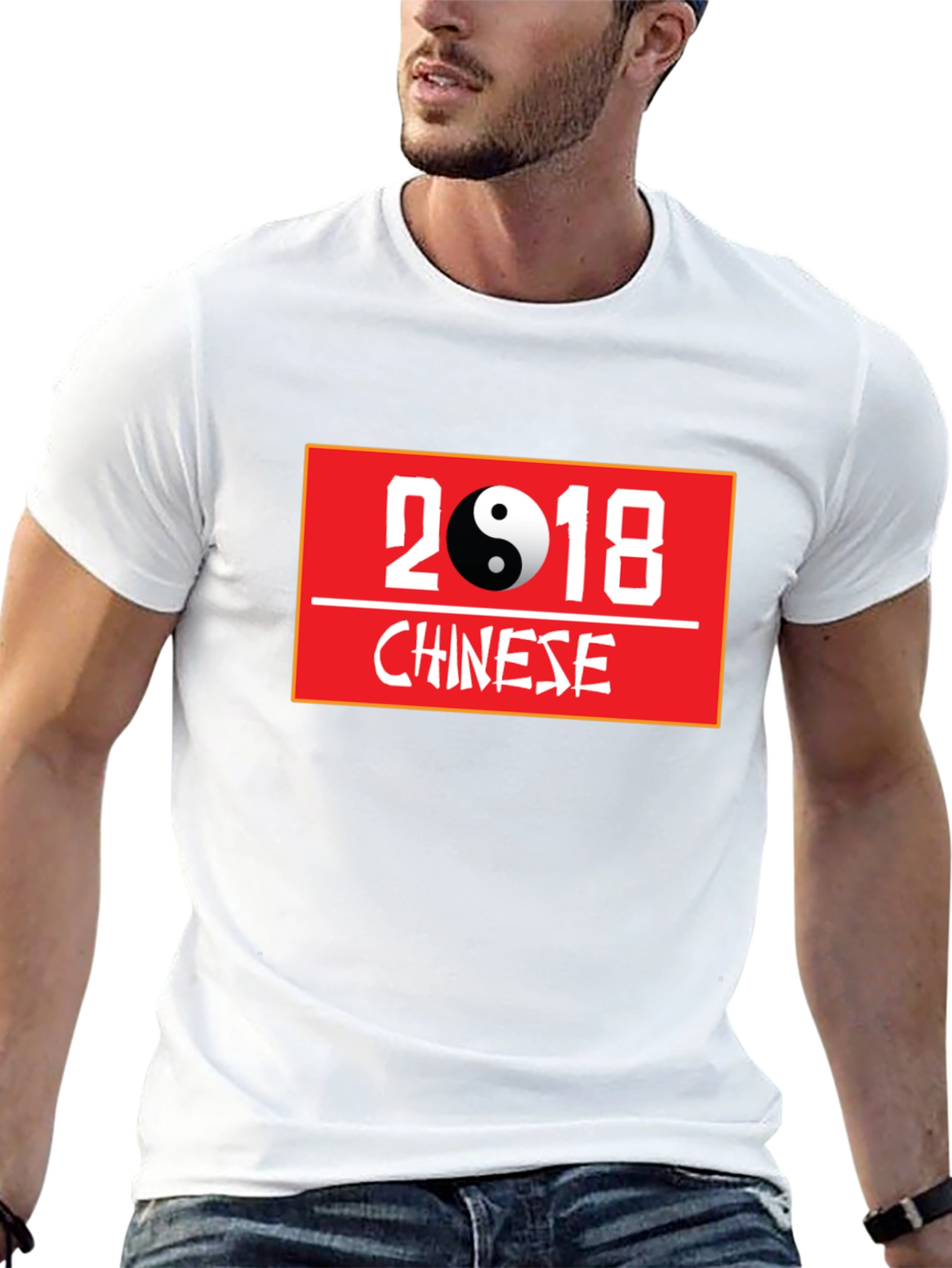 Camiseta Negra Año Nuevo Chino 2018
