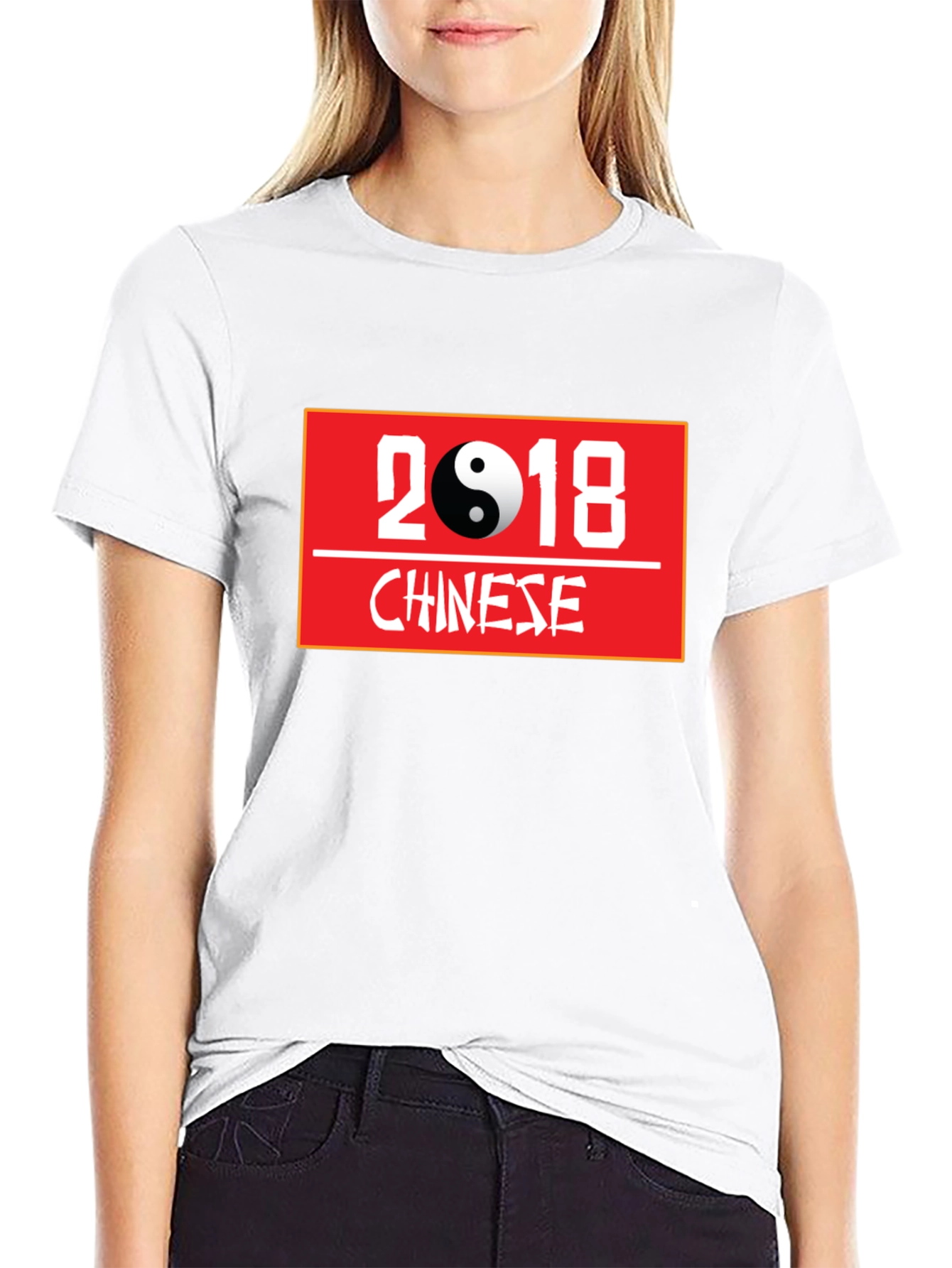Camiseta Negra Año Nuevo Chino 2018
