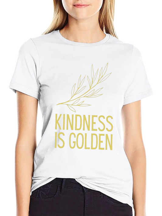 Camiseta Negra Kindness is Golden