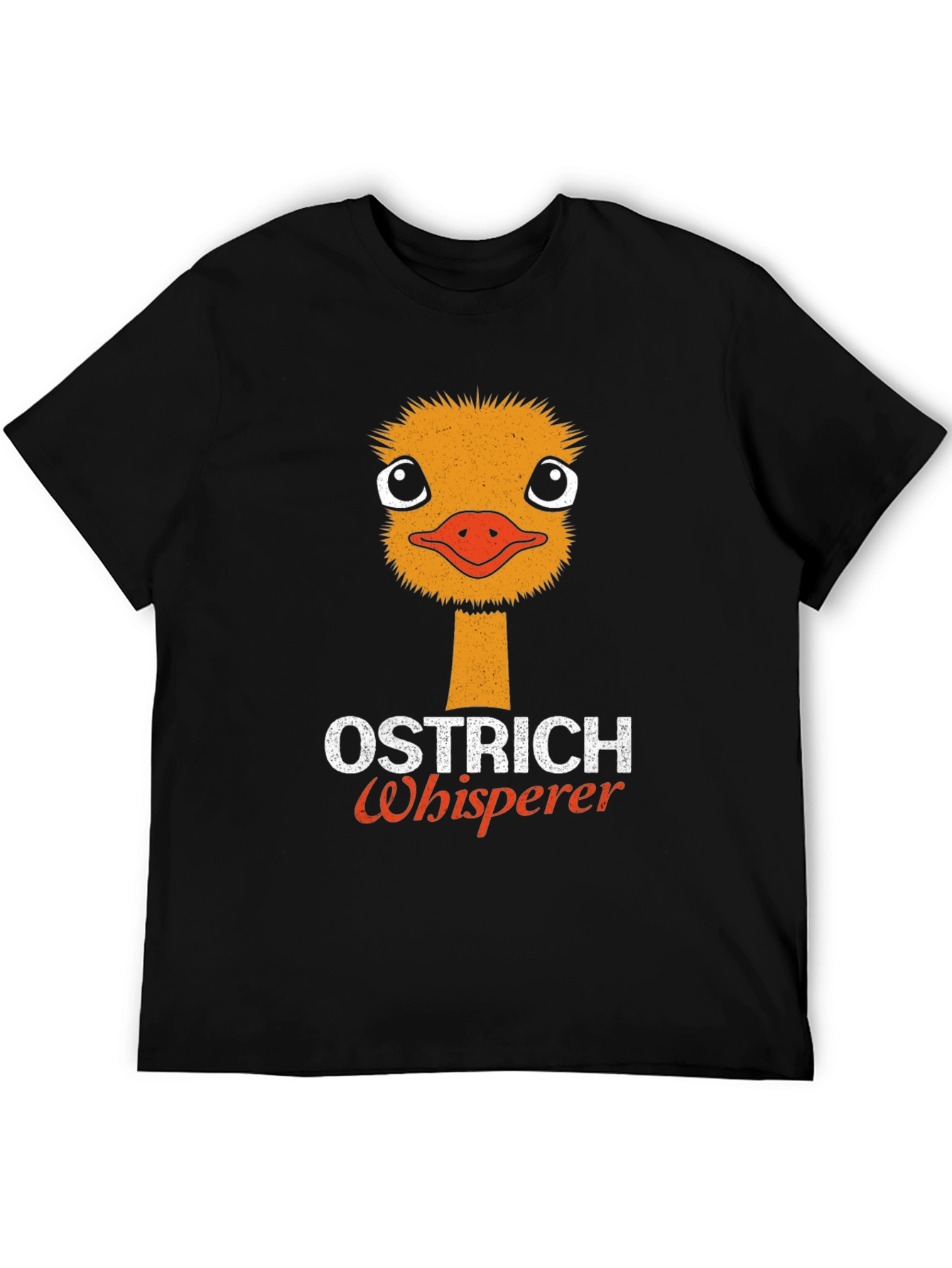 Camiseta Negra Ostrich Whisperer