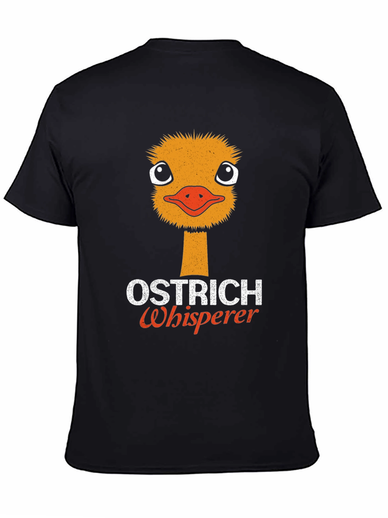 Camiseta Negra Ostrich Whisperer