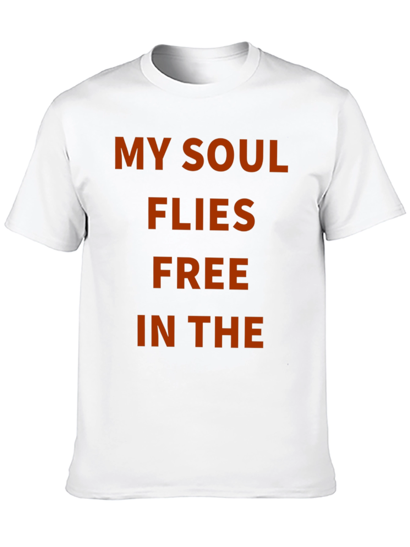 Camiseta Negra Mi Alma Vuela Libre