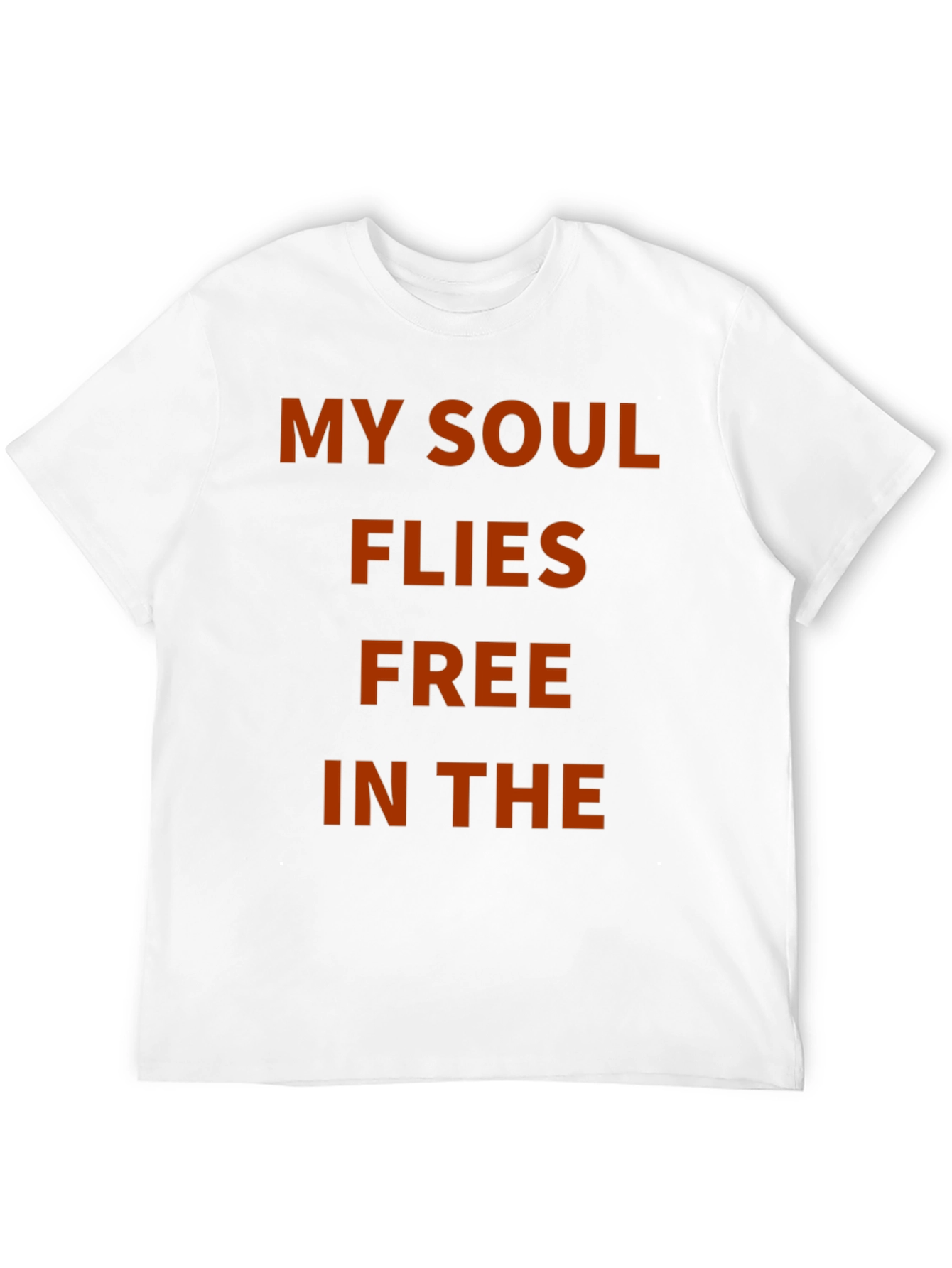 Camiseta Negra Mi Alma Vuela Libre
