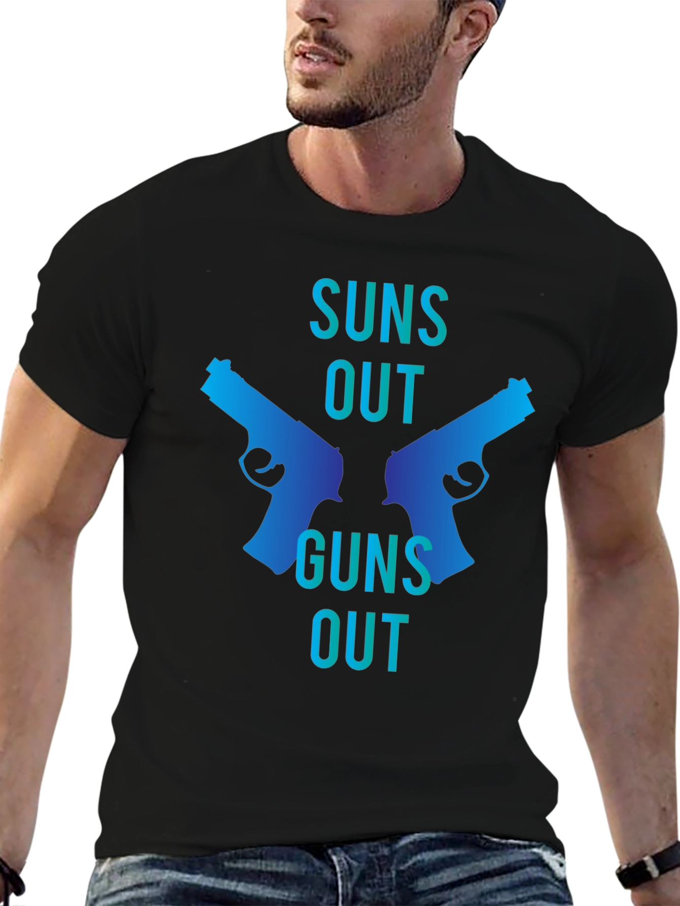 Camiseta Suns Out Guns Out para Hombre