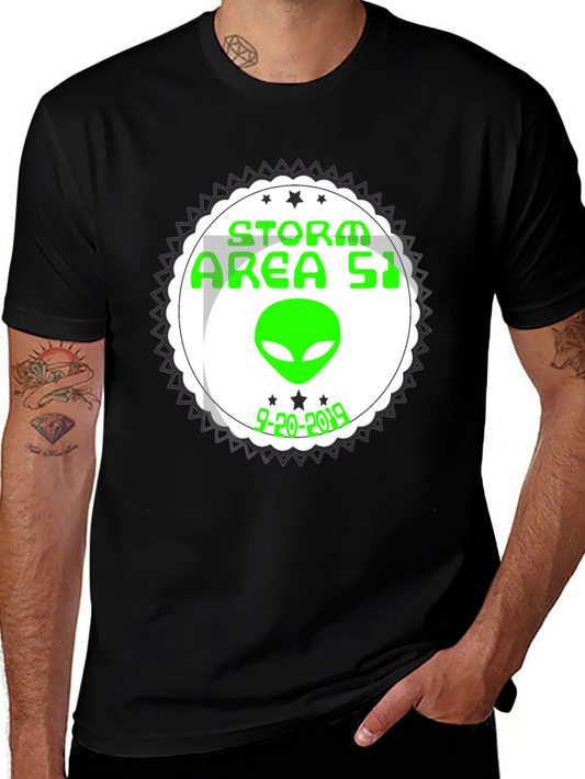 Camiseta Negra Storm Area 51 2019