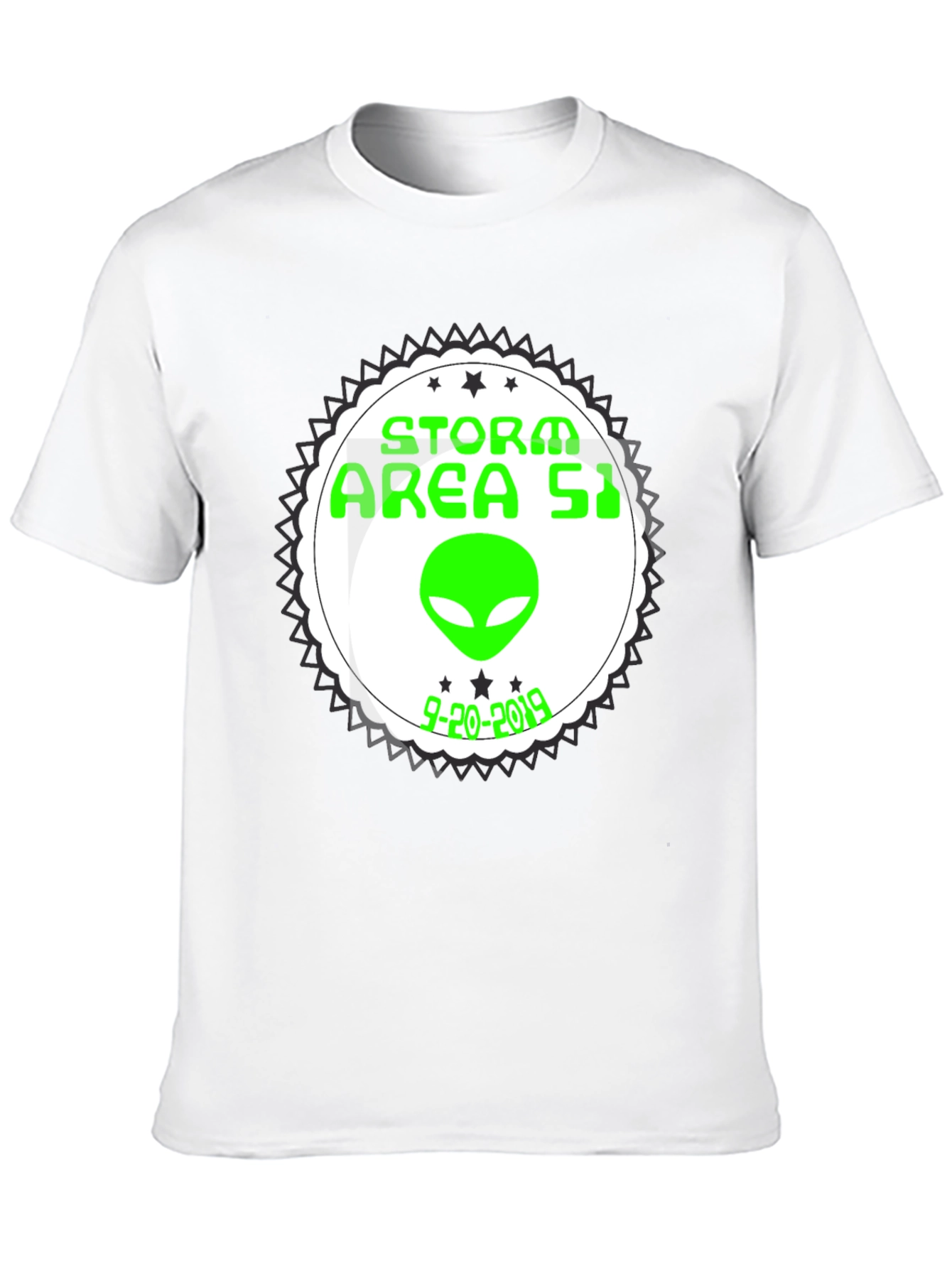 Camiseta Negra Storm Area 51 2019